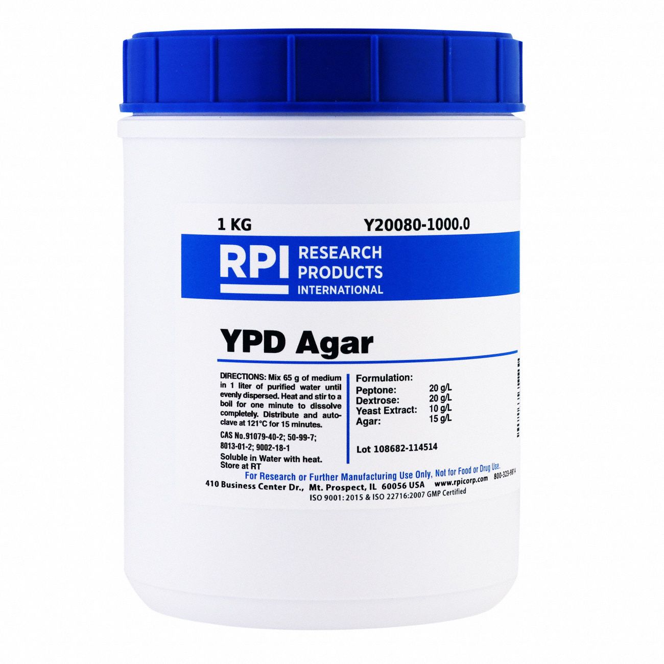 YPD Agar, 1kg