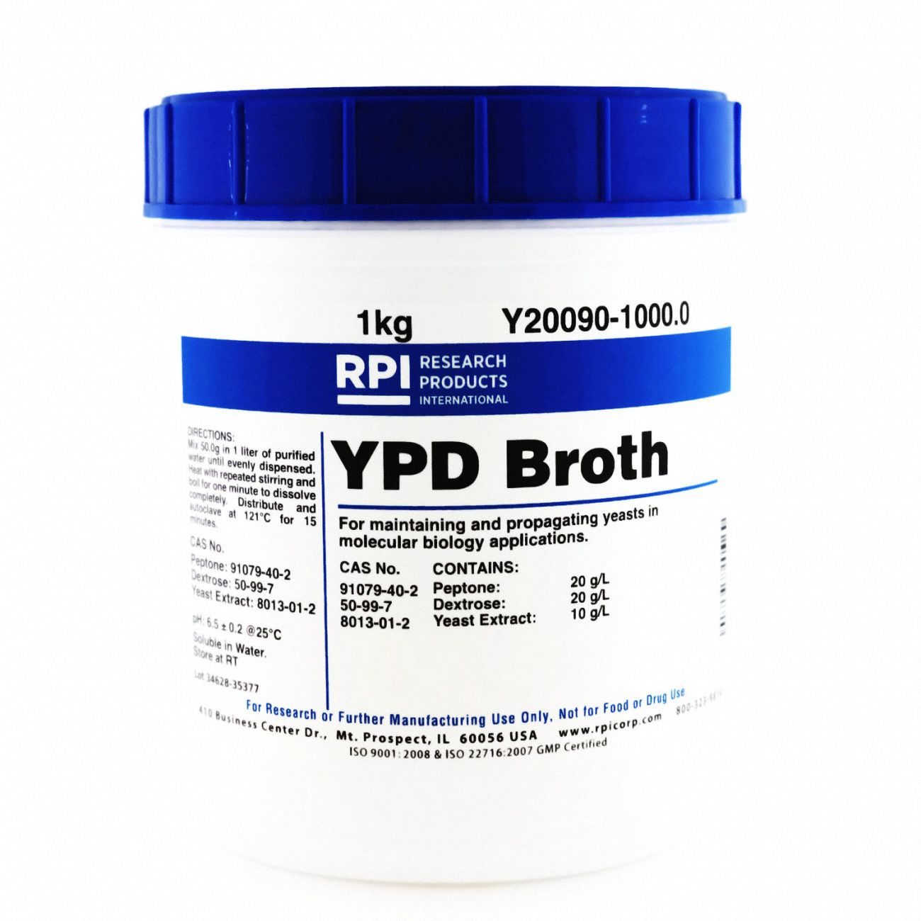 YPD Broth, 1kg