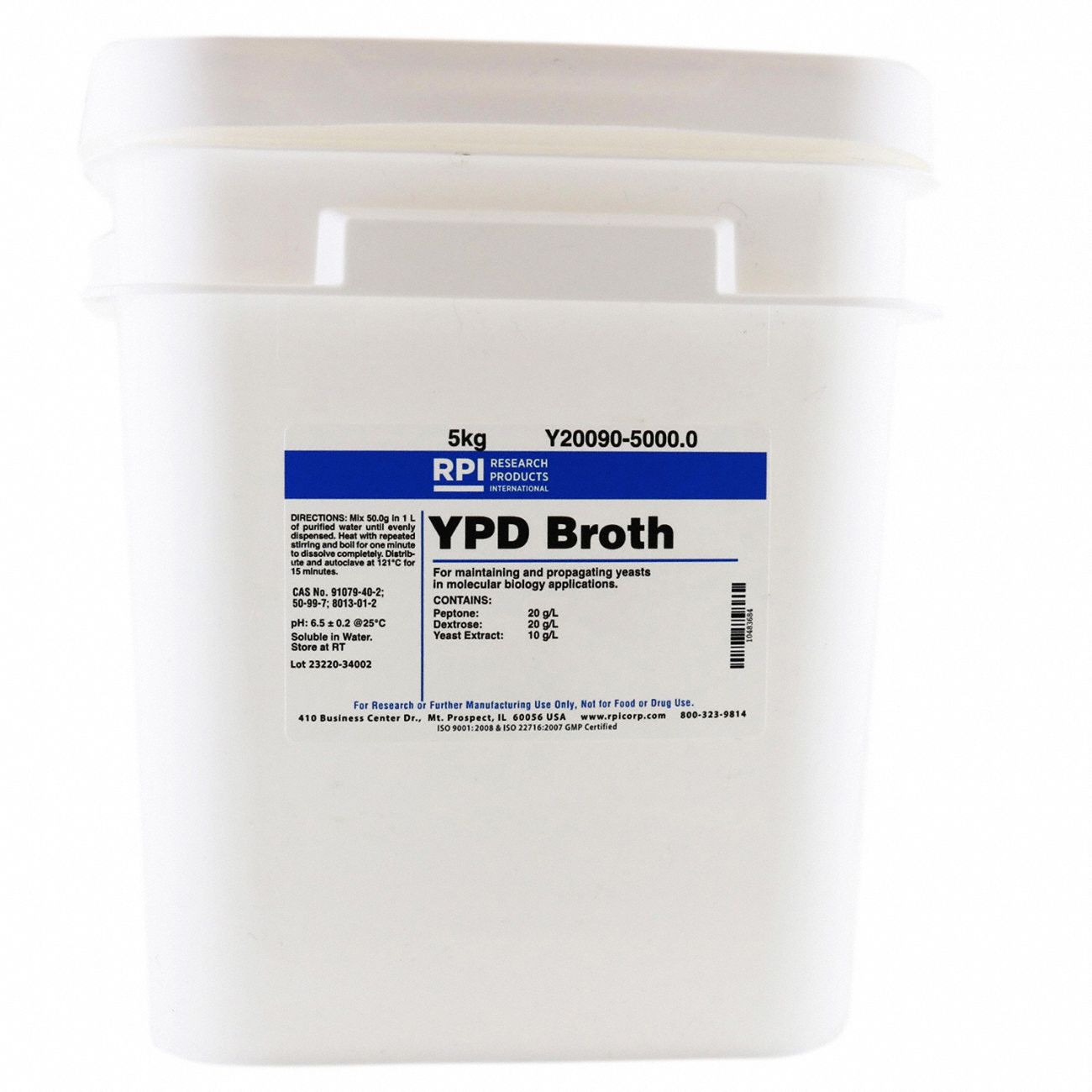 YPD Broth, 5kg