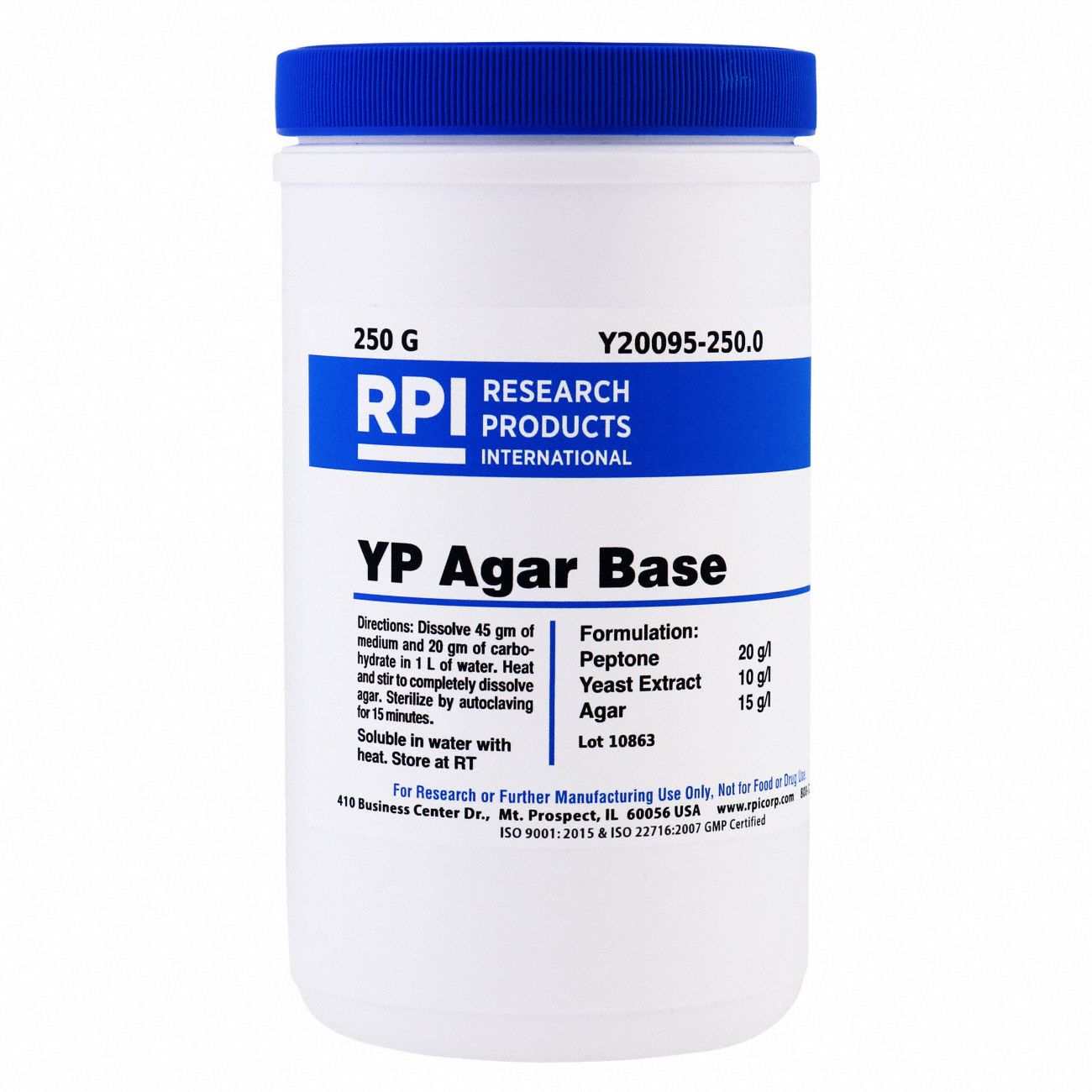 YP Agar Base, 250g