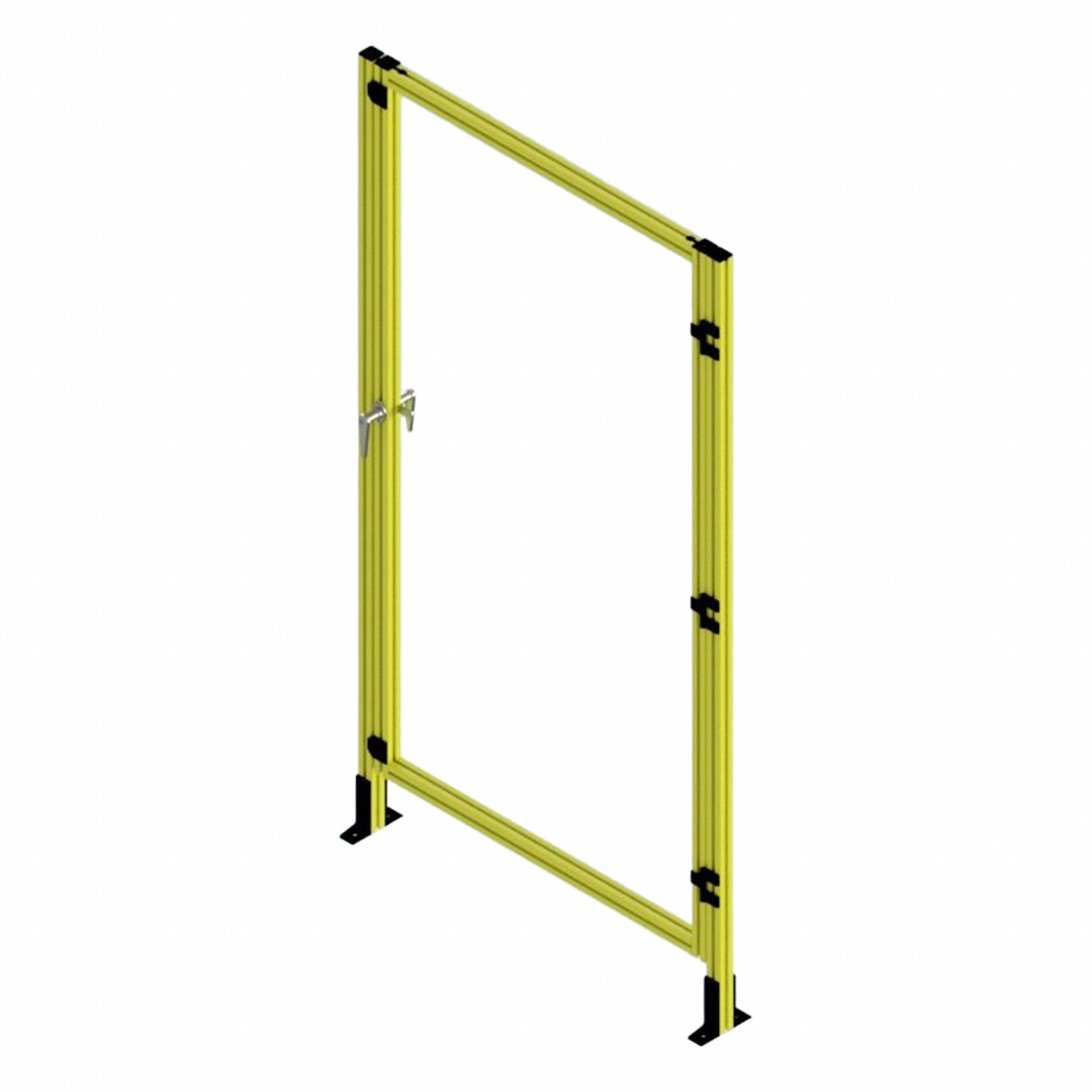 Stand-Alone, Yellow, T-Slot Framing System Door - 904XE7|48353 - Grainger