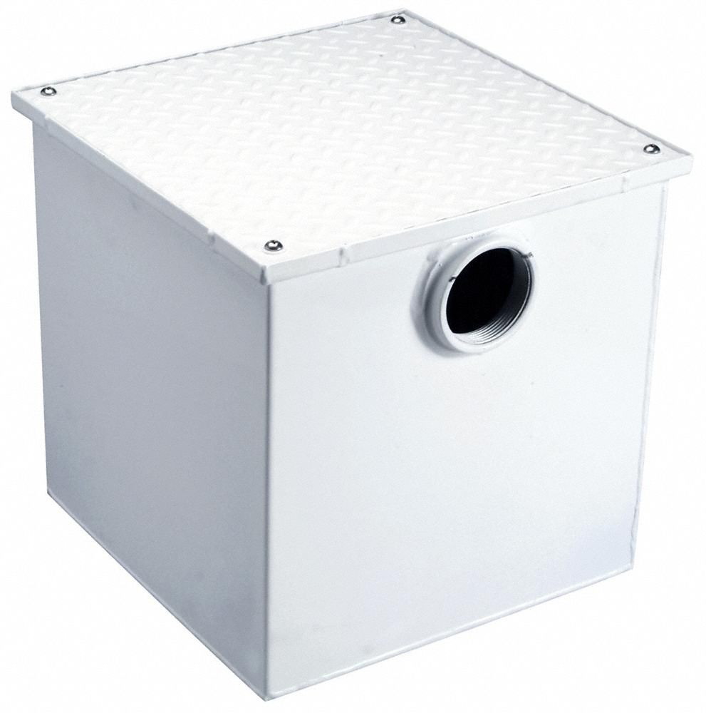 ZURN, 93 lb Capacity, 30 gpm Flow Rate, Lint Interceptor - 38UK34
