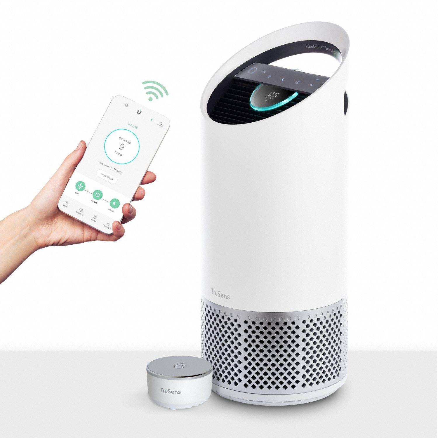 Smart Air Purifier, Max Coverage 375sq ft