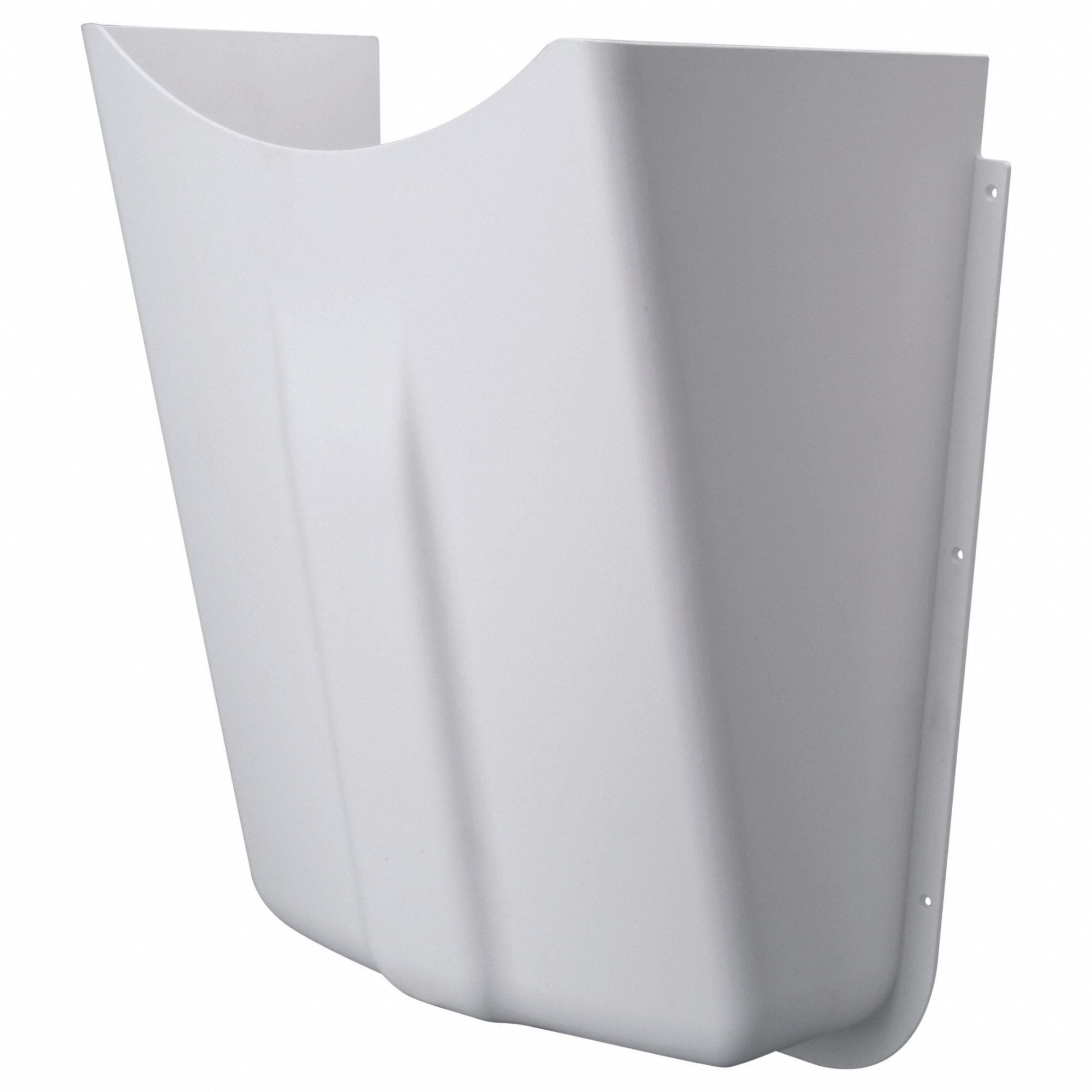 LAVATORY ENCLOSURE: PLASTIC, WHITE, 15 X 20 X 10 IN, 1 PIECE