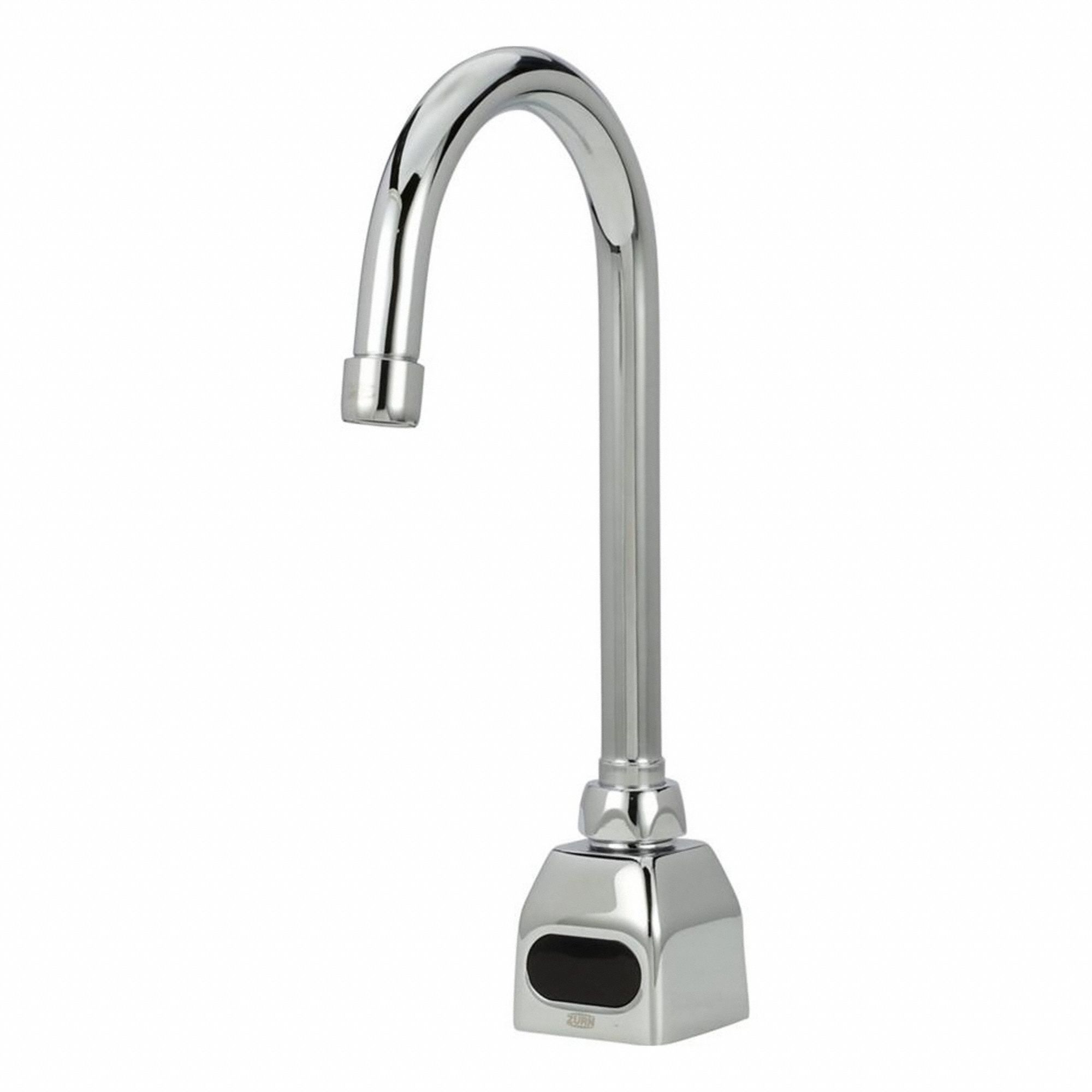 Bathroom Sensor Faucet: AquaSense®, Brass, Chrome Finish, Single-Post, Battery, Aerated, NPSM