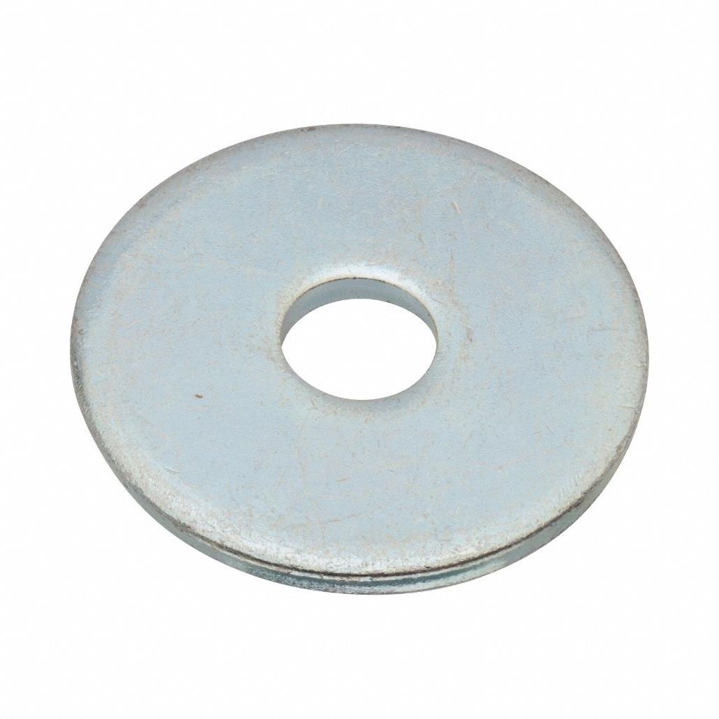 Steel, 3/4 in Screw Sz, Flat Washer - 895AX0|Z9693-A - Grainger