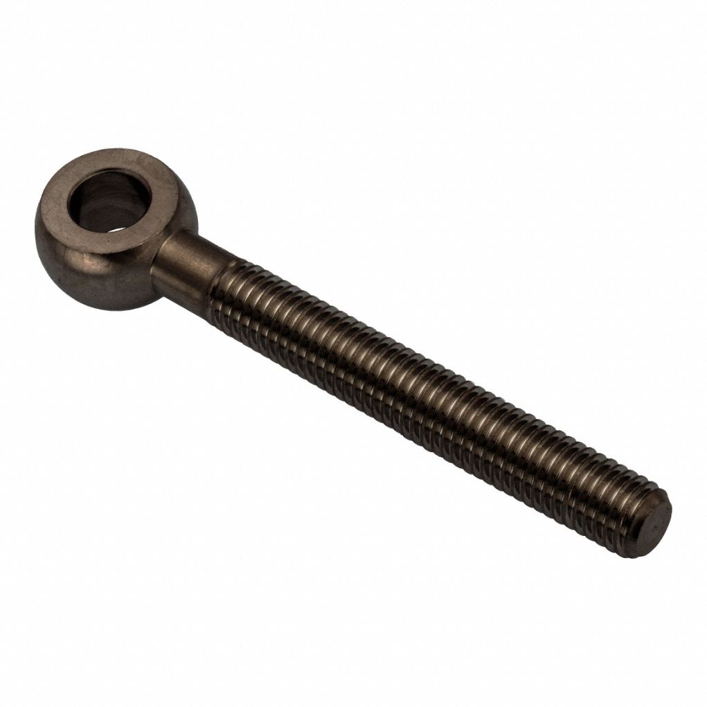 Fixed Rod End: Steel, Black Oxide, 140 mm Hole Center-to-End Lg, Right Hand, 22 mm Eye Thick