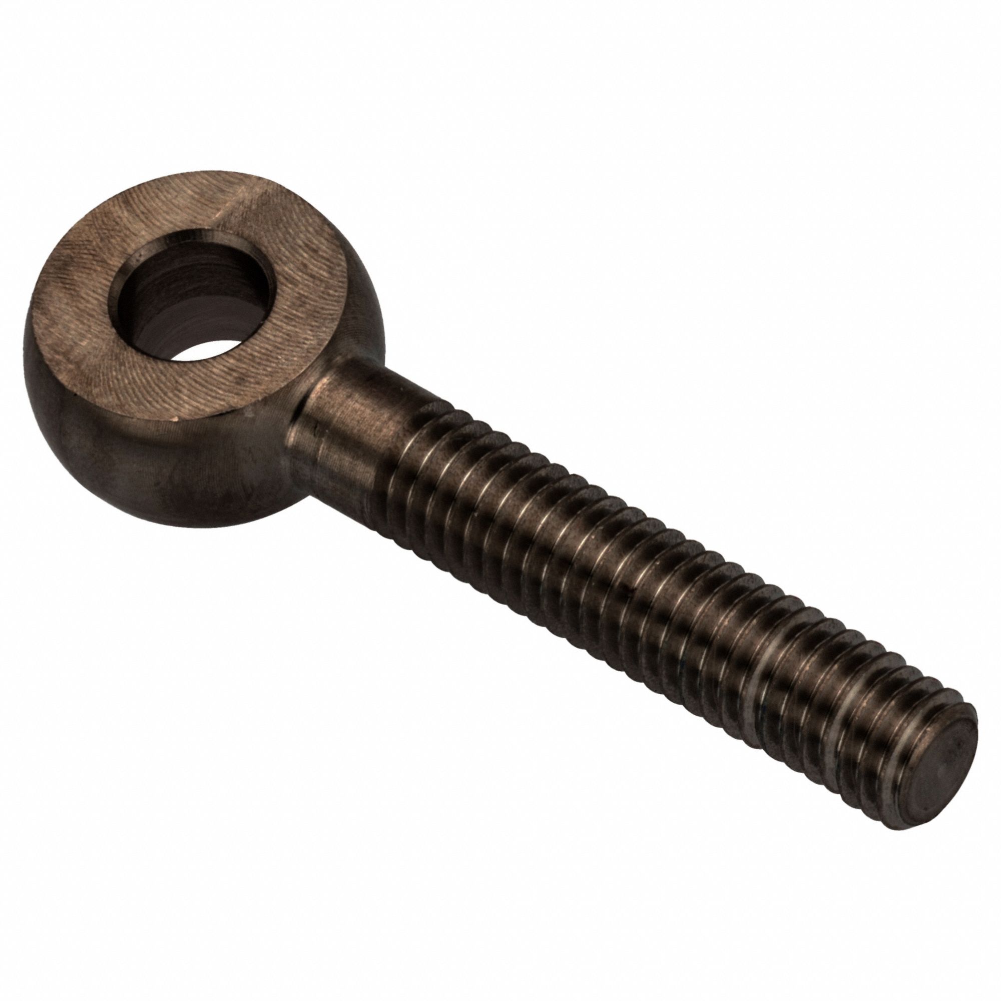 Fixed Rod End: Steel, Black Oxide, 45 mm Hole Center-to-End Lg, Left Hand, M5-0.8 Thread Size