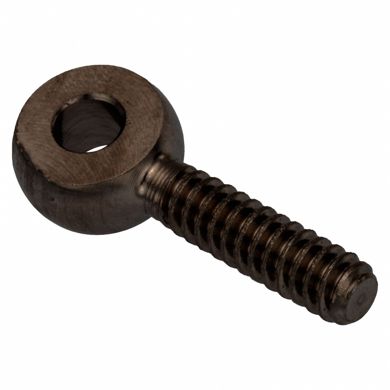 Fixed Rod End: Steel, Black Oxide, 40 mm Hole Center-to-End Lg, Left Hand, M6-1.00 Thread Size