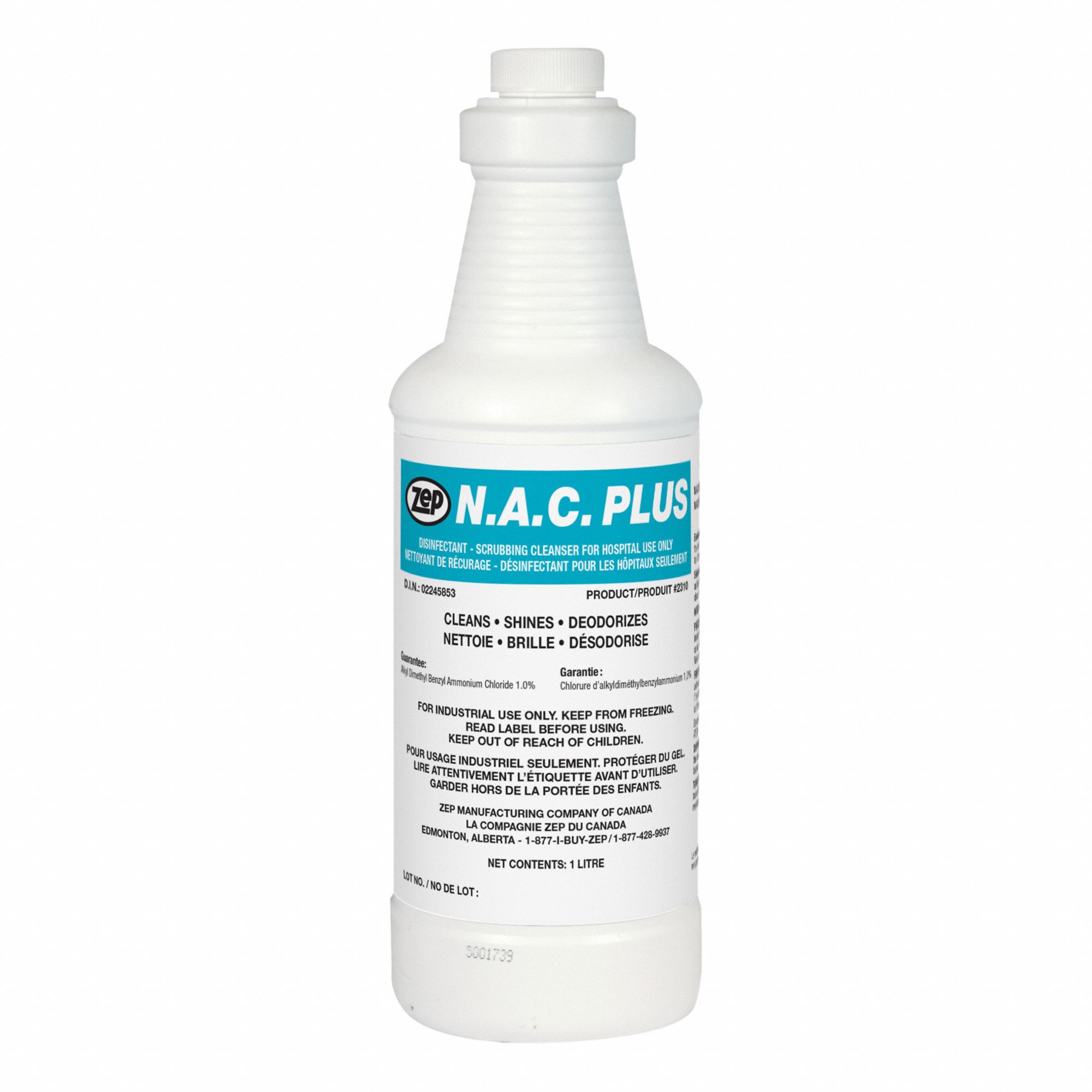 ABRASIVE BATHROOM CLEANER,1 L,CA12