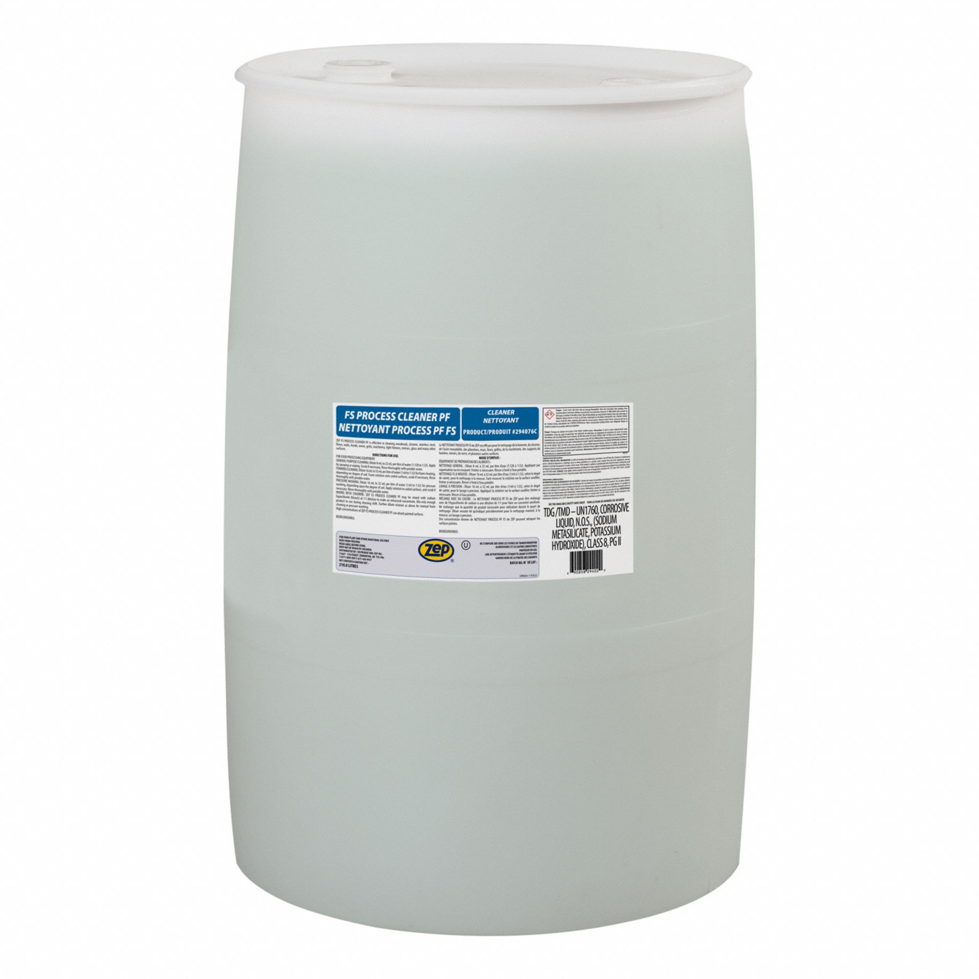 NETTOYANT TRAVAUX LOURDS,BARIL,55 GAL