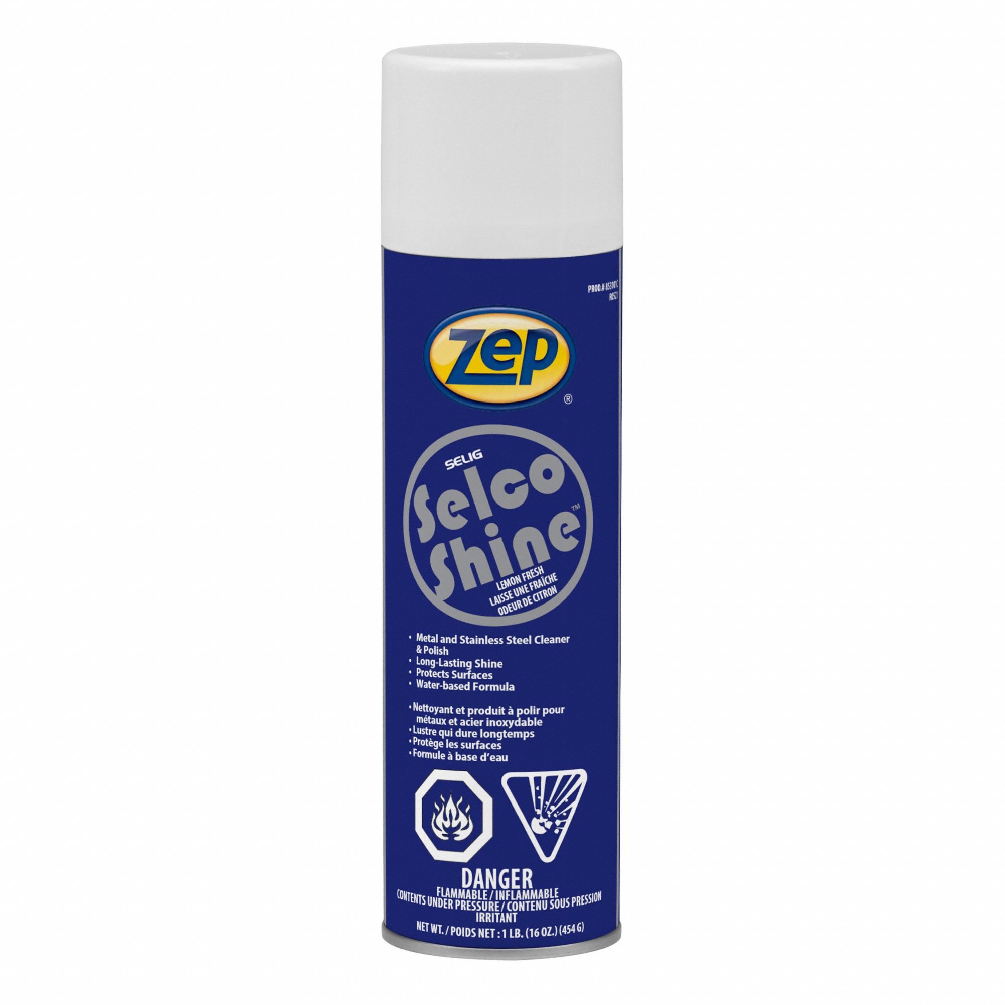 SS CLEANER AND POLISH,20 OZ,CA12