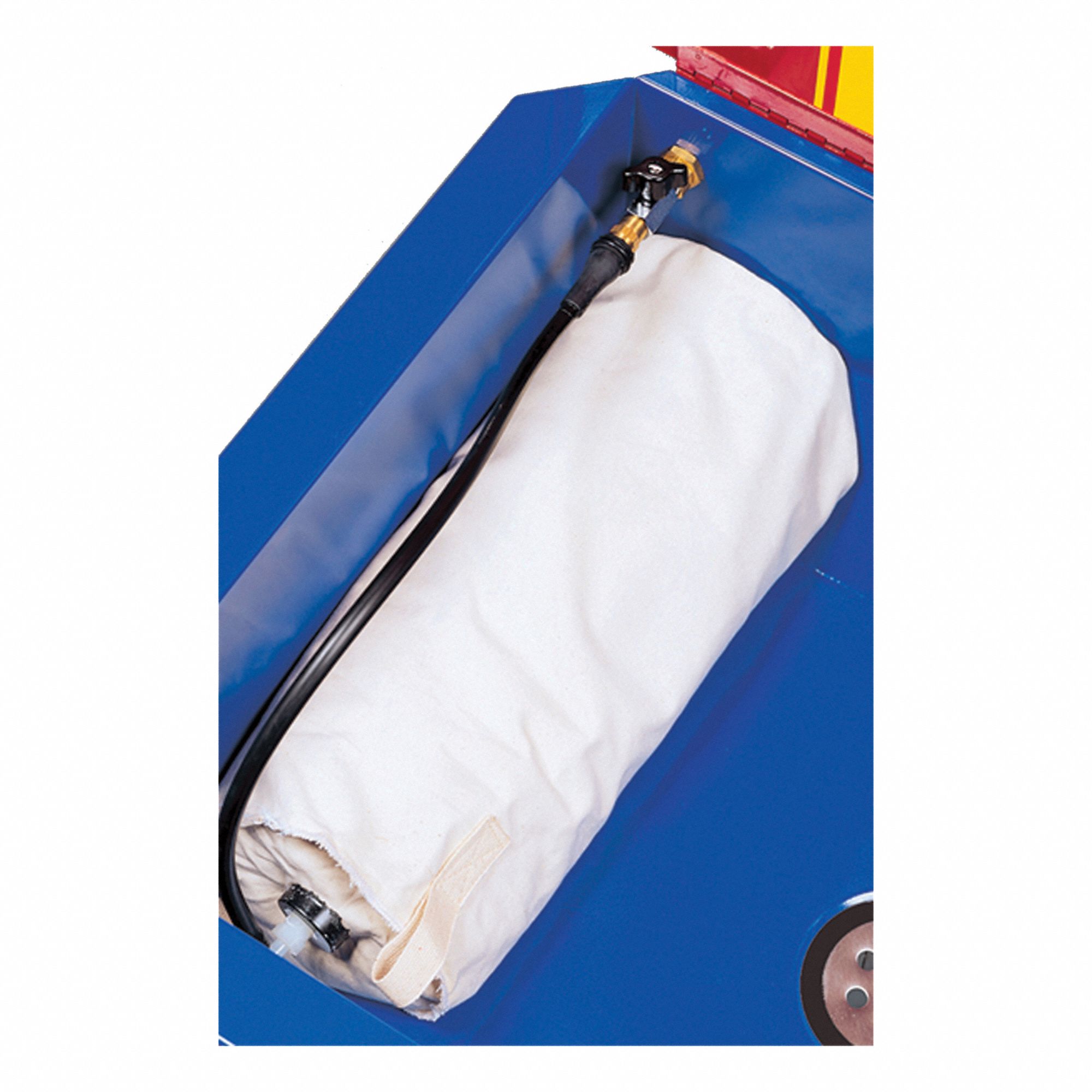 WASHER FILTER BAG, WHITE, 21 1/4 IN H X 7 1/2 IN W X 14 1/2 IN D