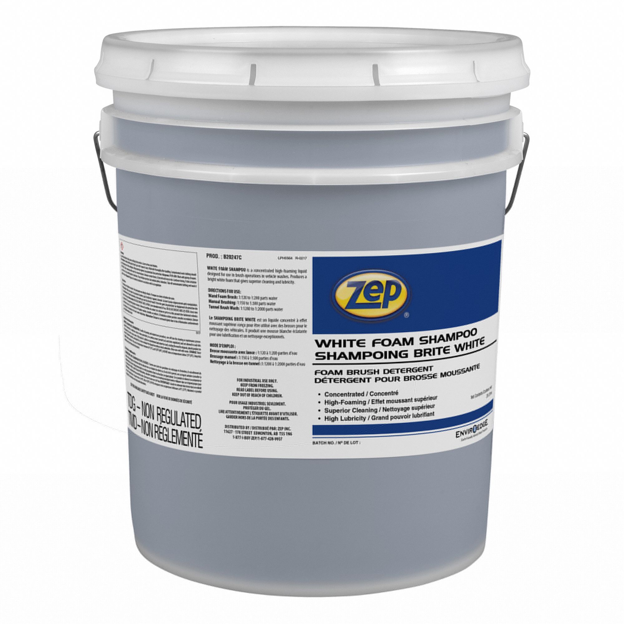 AUTOMOTIVE CLEANER,5 GAL,DRUM,BLUE