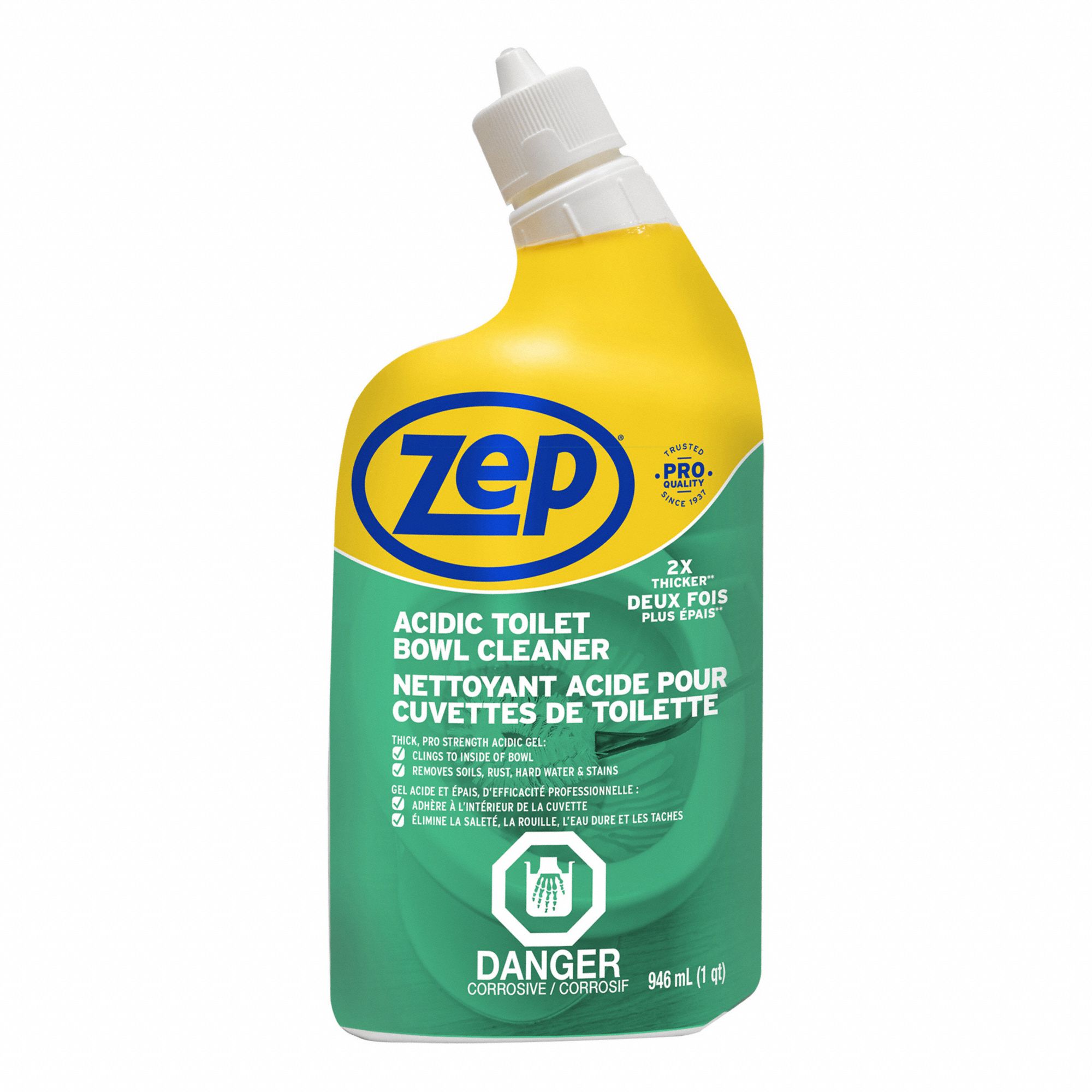 Acidic toilet 2025 bowl cleaner zep