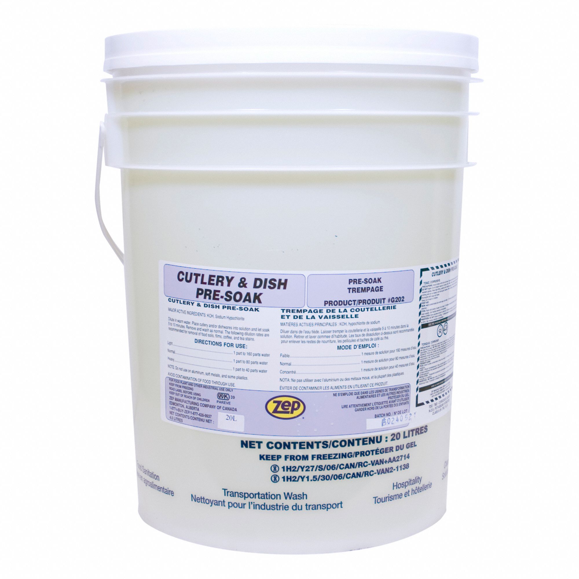 CUTLERY/DISH PRESOAK,20L