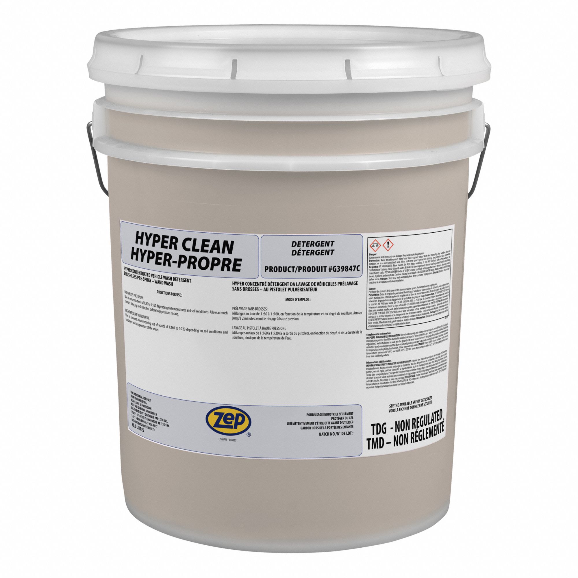 AUTOMOTIVE CLEANER,AMBER,PAIL,5 GAL SIZE
