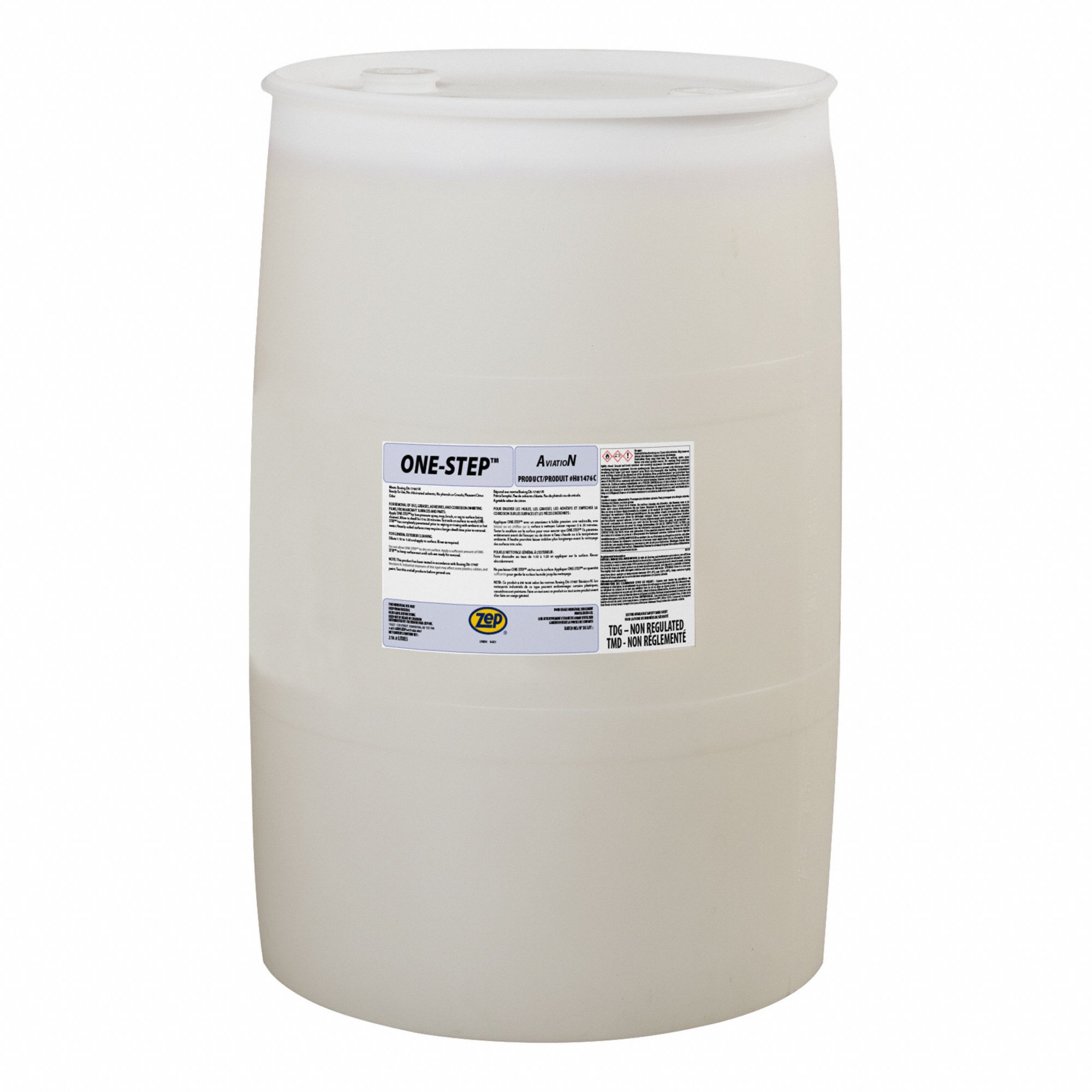 AVIATION CLEANER,55 GAL,DRUM,YELLOW