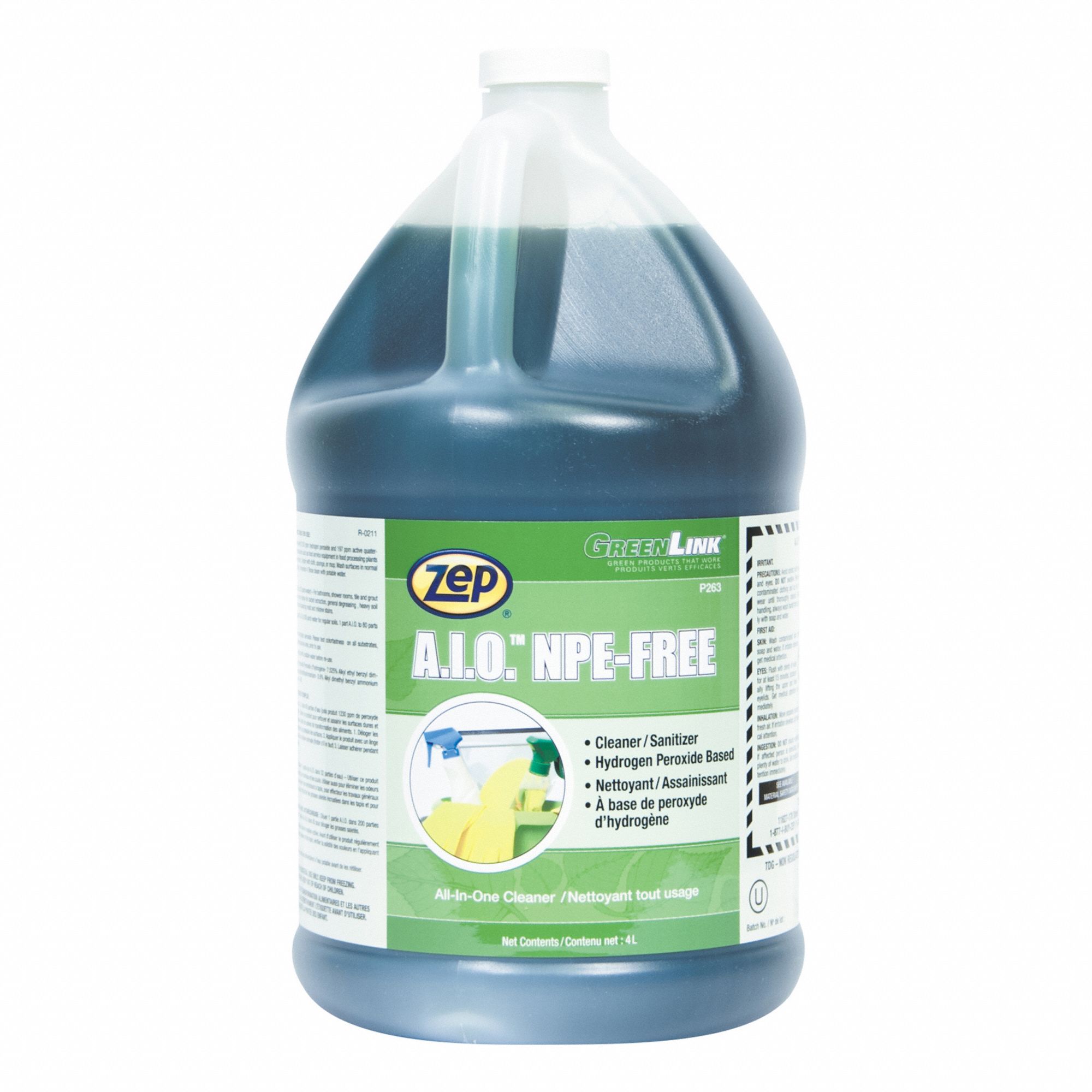 ALL PURPOSE CLEANER,BOTTLE,4 L,GREEN,CA4