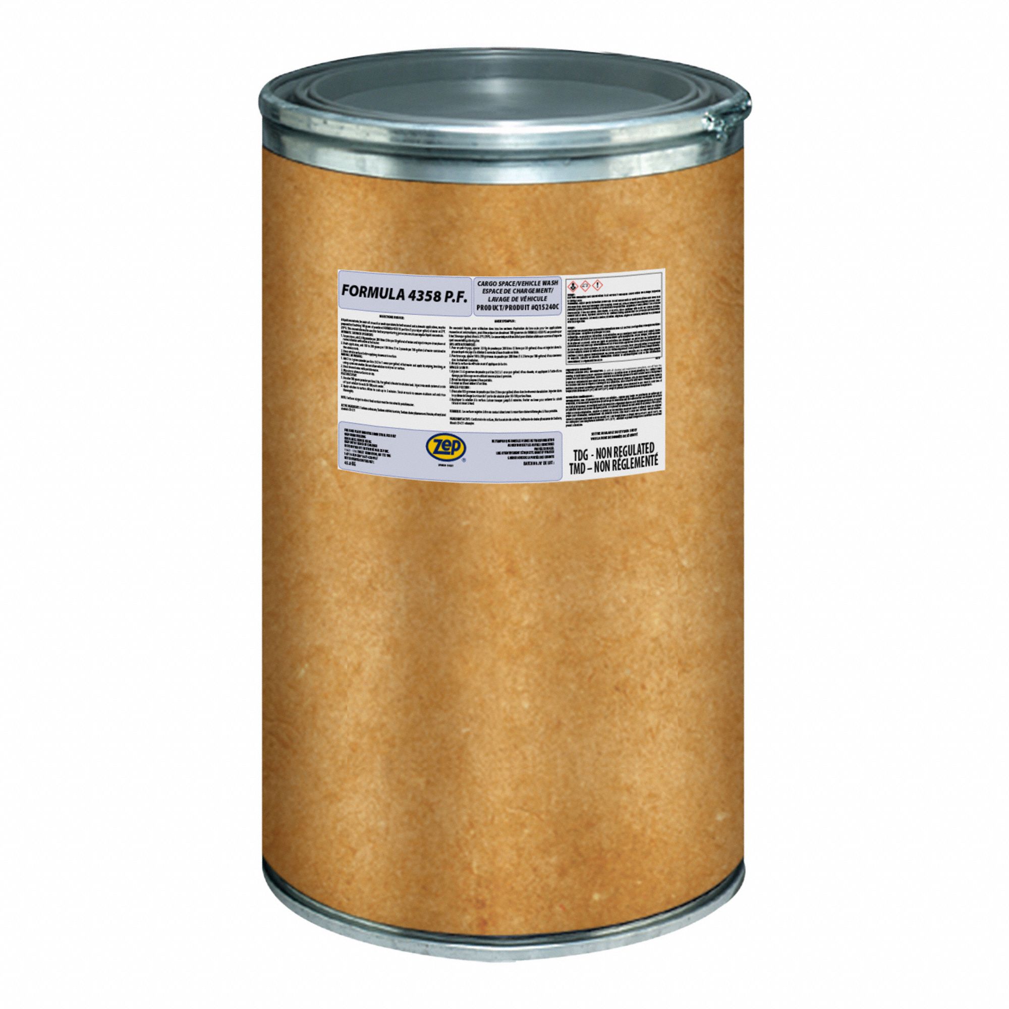 AUTOMOTIVE CLEANER,12 GAL,DRUM,RED