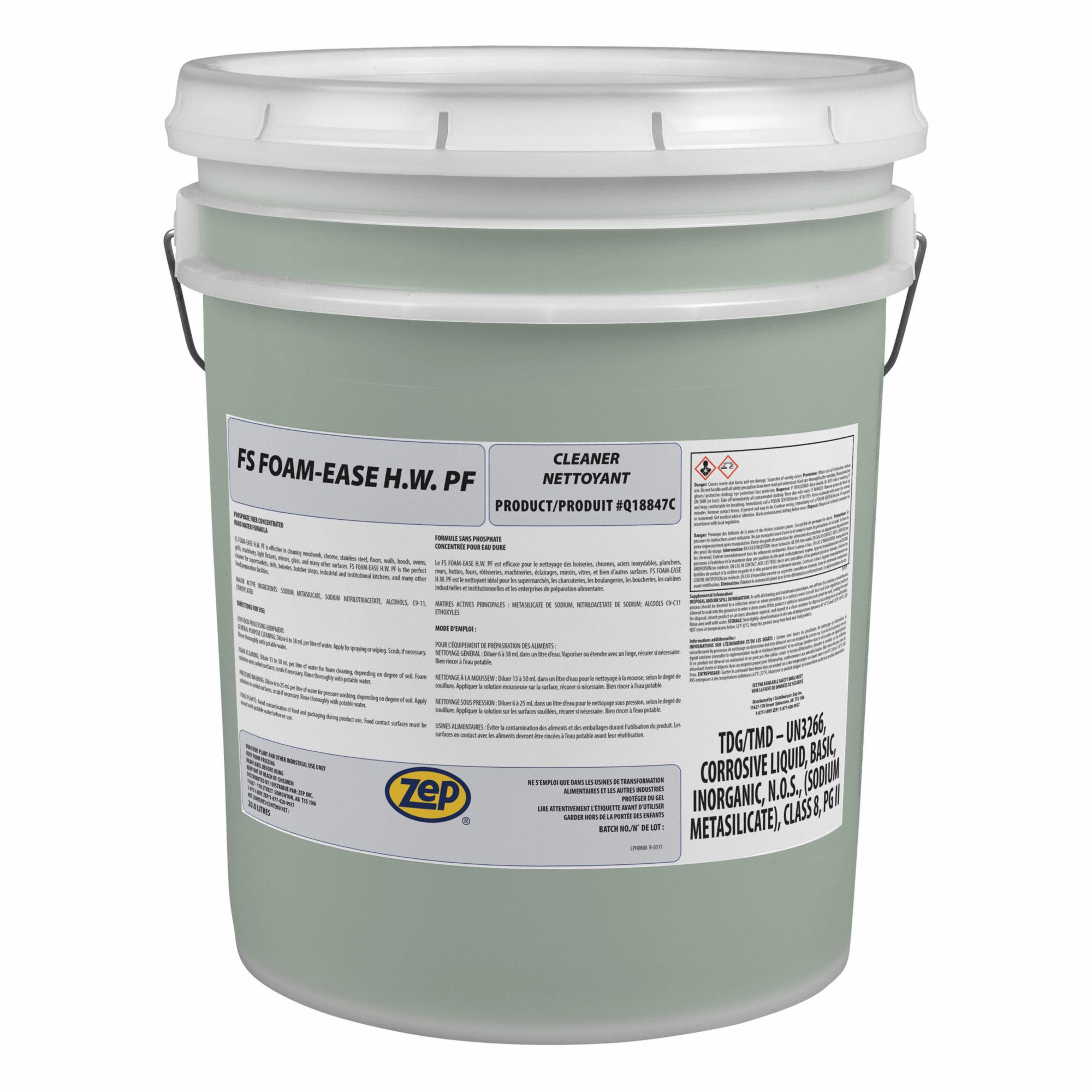 HEAVY DUTY CLEANER,PAIL,5 GAL
