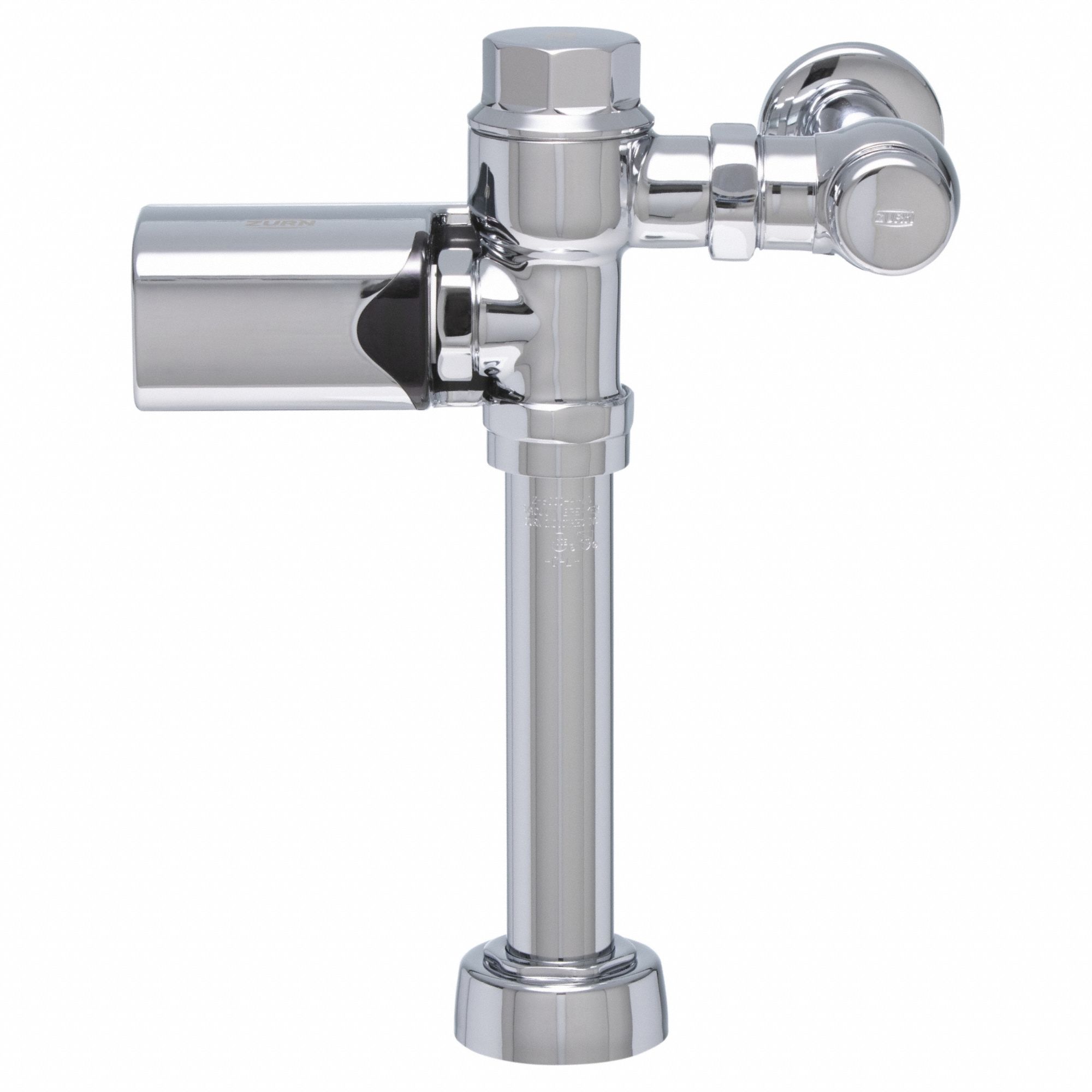 Automatic Flush Valve: ZERK-SM, 1.28 gpf Gallons per Flush, Battery, 11 1/2 in Rough-In, Top