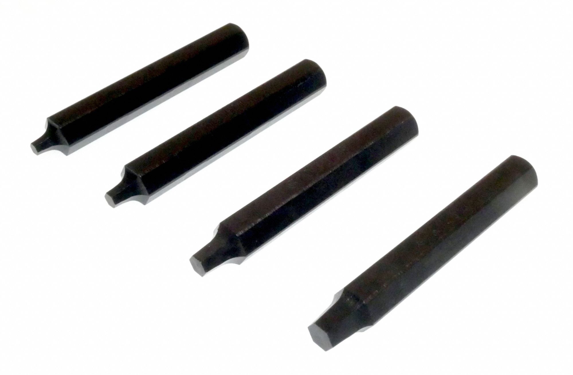 Screw Extractor Set: 4 Pc, M3 to M6 Capacity