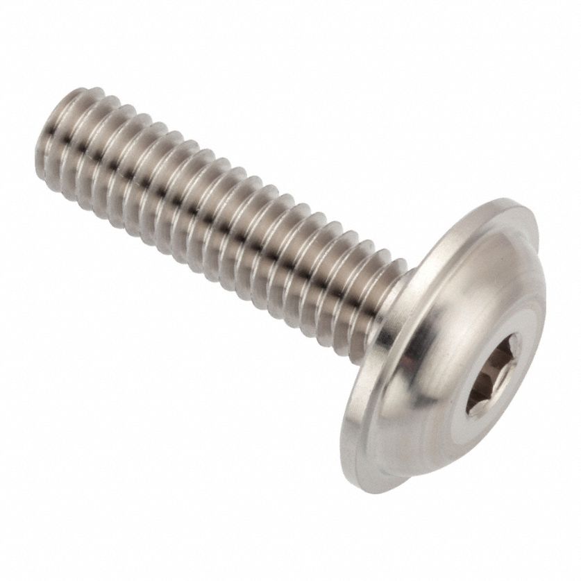 ふっちょ M6x1.00 Thread Size, 30 mm Lg, Machine Screw - 811Y34