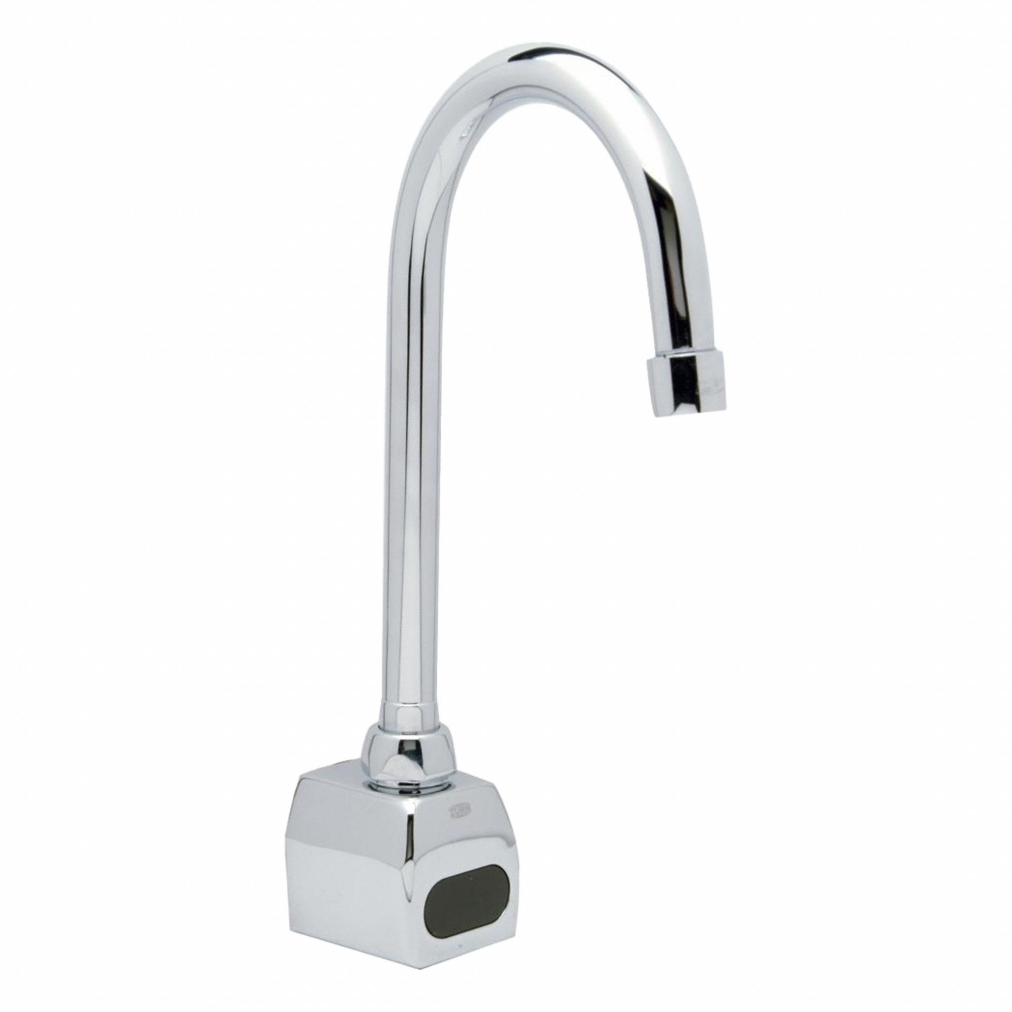 Sensor Faucet: AquaSense®, Brass, Polished Chrome Finish, Battery/Hydropower, 0.5 gpm Flow Rate