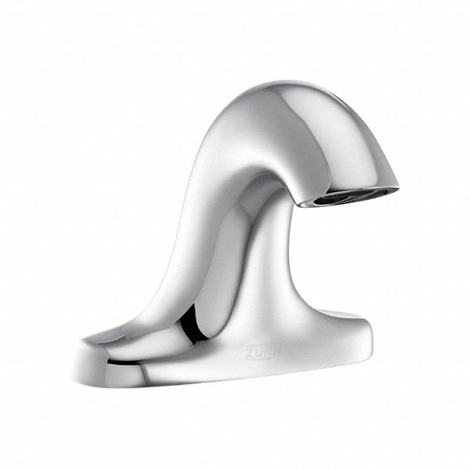 ZURN Sensor Faucet: Serio Series®, Brass, Polished Chrome Finish, Hydropower, 0.5 gpm Flow Rate (MPN Z6955). Key specifications — Brand: ZURN; Series: Serio Series®.