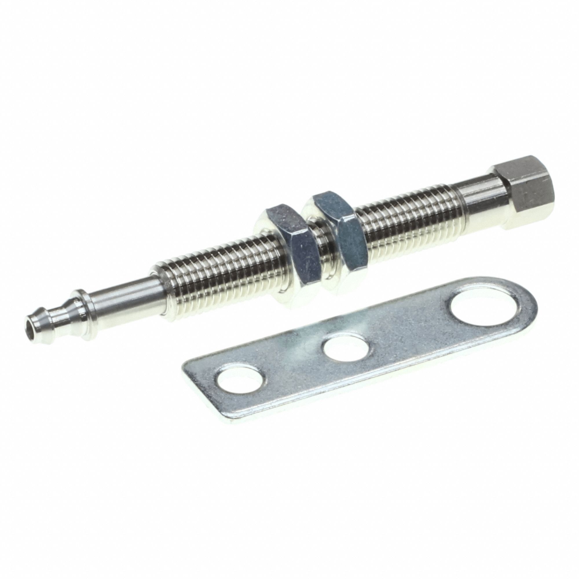 Vacuum Buffer Assembly: ZP, Rotating, M5 X 0.8 Female, M5x0.8 Female, 10 mm Stroke Lg