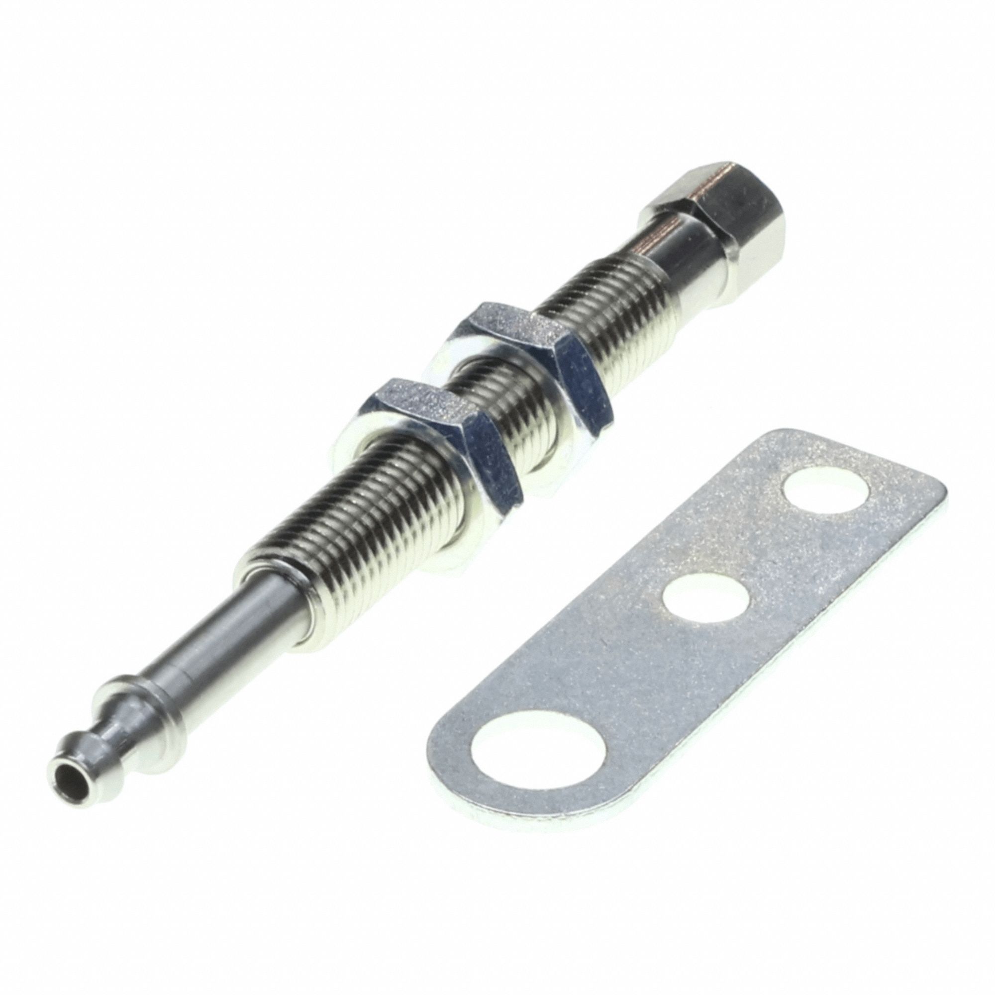 Vacuum Buffer Assembly: ZP, Rotating, M5 X 0.8 Female, M5x0.8 Female, 15 mm Stroke Lg