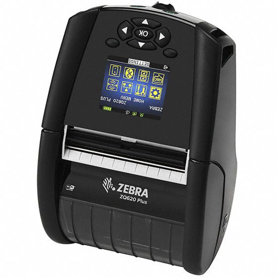 Barcode Label Printers: 2.8 in Max. Print Wd, 203 dpi, 4.5 in/sec, Bluetooth/Wireless (wifi)