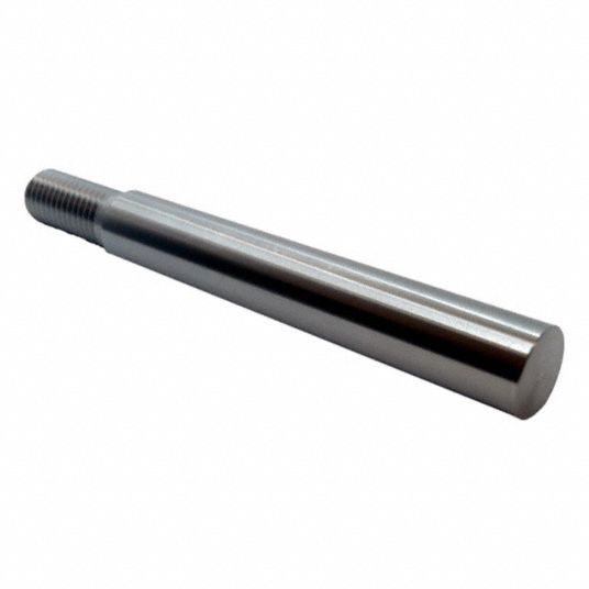 1045 Carbon Steel, 5/8 in Dia, Single End Threaded Rotary Shaft ...