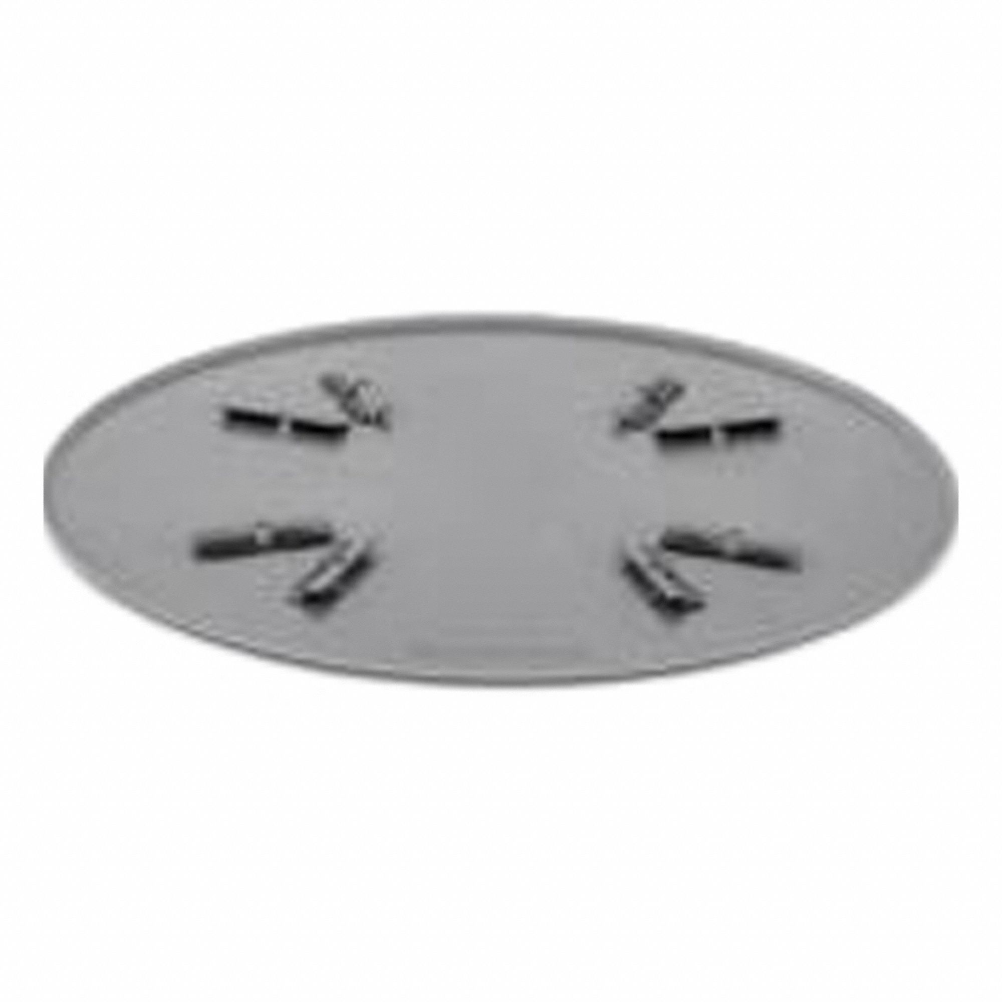 Flat Float Pan: Flat Finish-Round Corners, 37 in Lg, 37 in Wd, 36 in Trowel, Steel