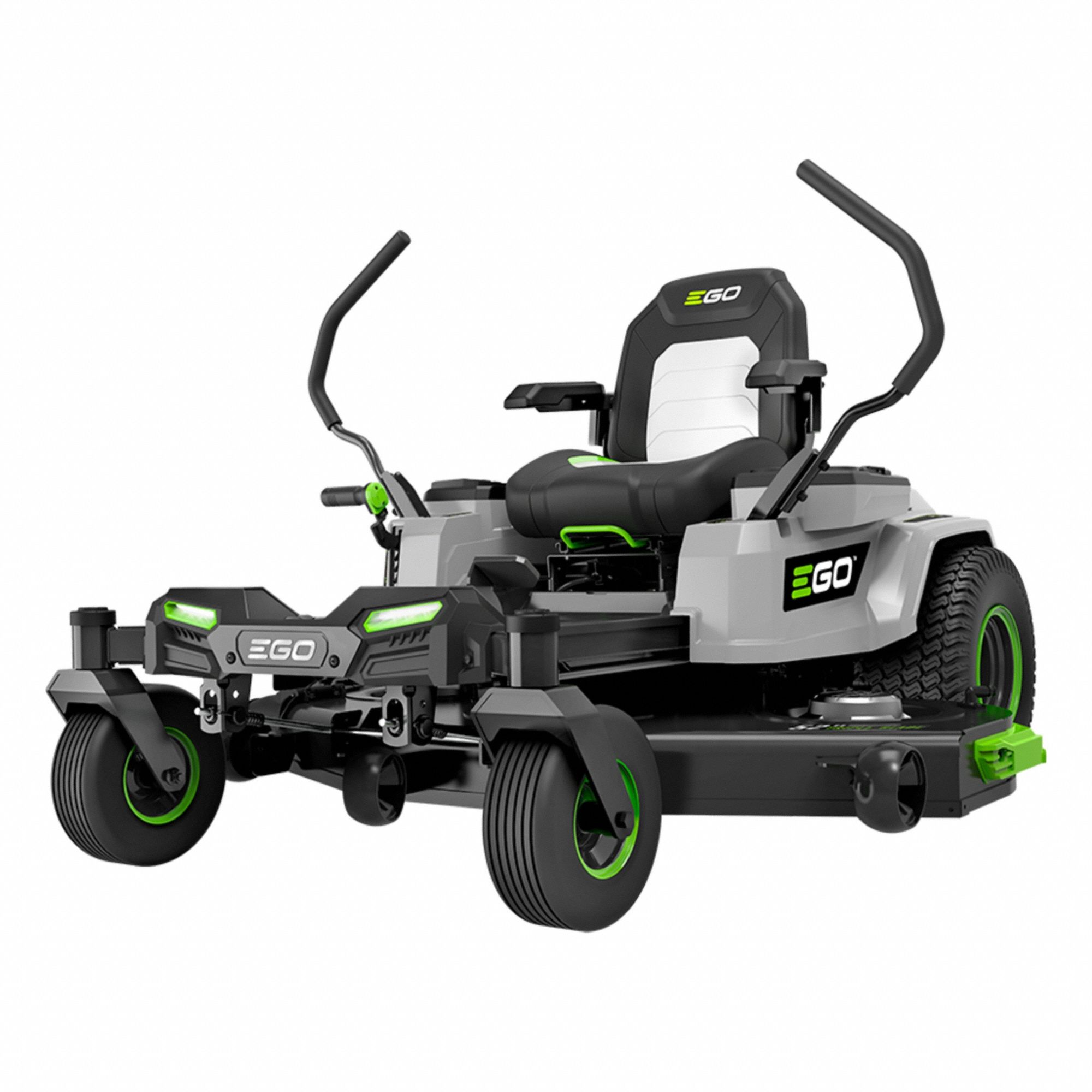 Riding Lawn Mower: POWER+, Yard up to 3 acre, Rear-Wheel Drive, 52 in Cutting Wd, Battery Included