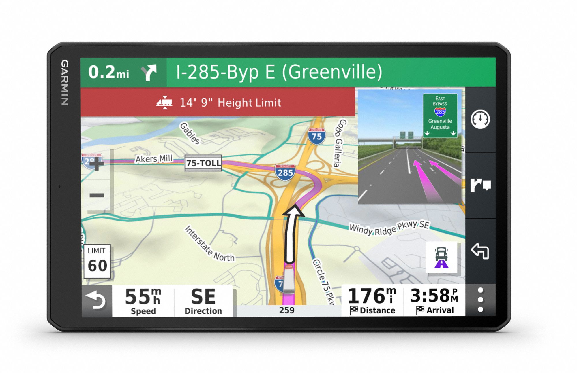 GPS TRUCK NAVIGATOR, 10"