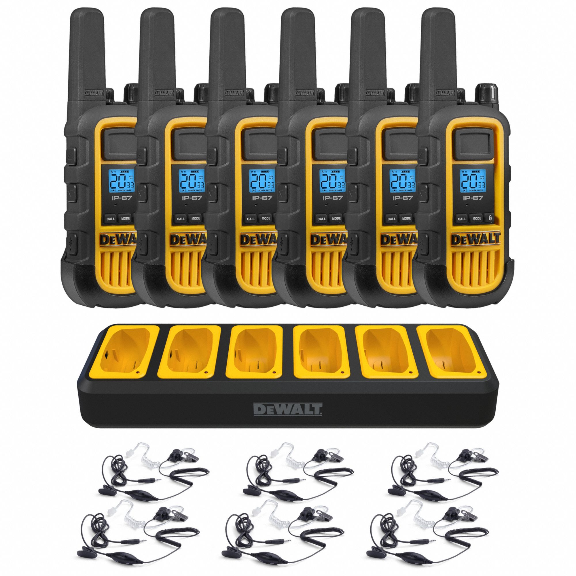 RADIO,2662 CHANNELS,18HR BATT LIFE,PK6