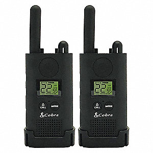 RADIO, TWO WAY, AN/DIG, COBRA PX880BC, GENERAL PURPOSE, PORTABLE, 3 1/2 X 8 7/64 X 11 19/64 IN