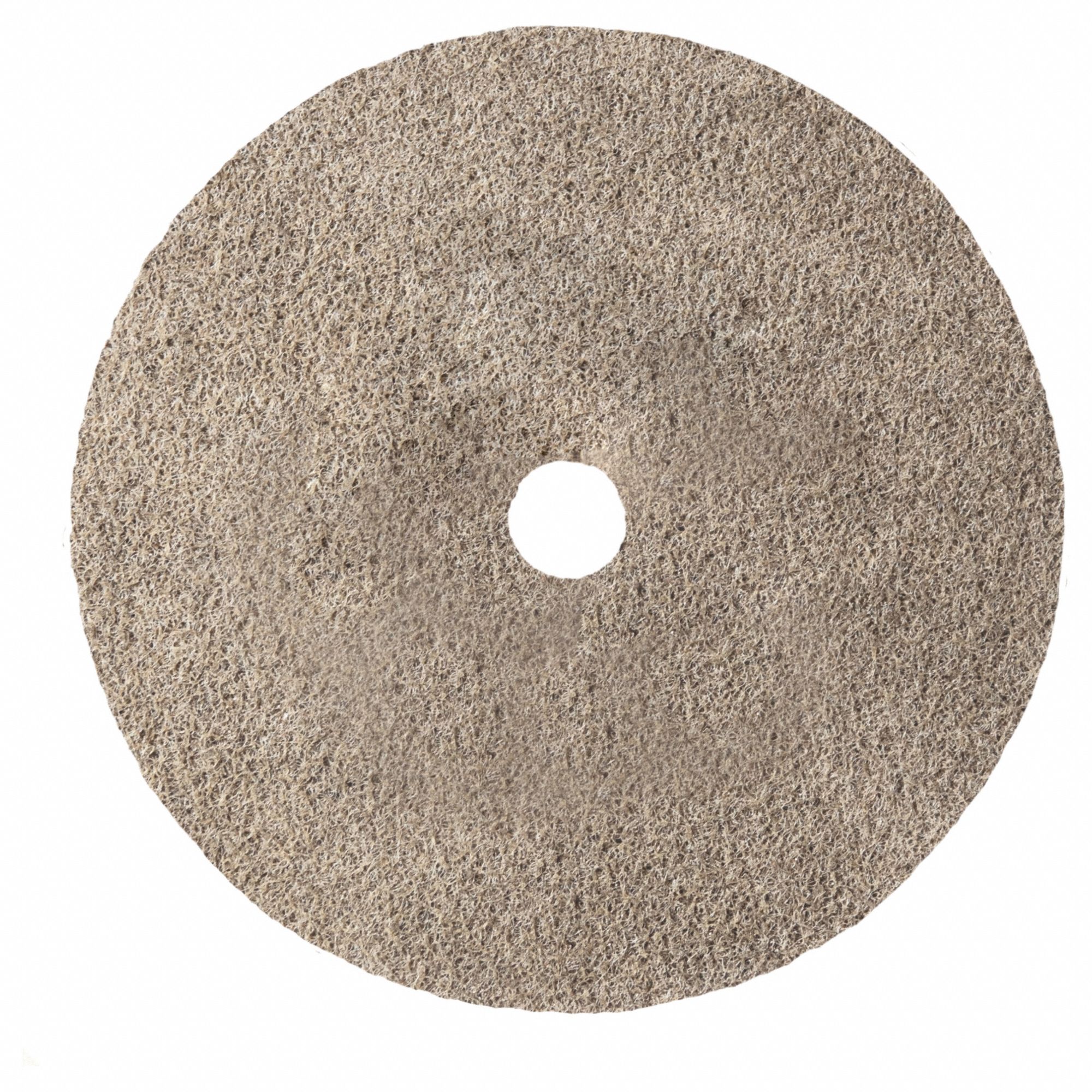 Unitized Non-Woven Wheels: 2 in Dia x 1/8 in W, 3/16 in Arbor Hole, Aluminum Oxide