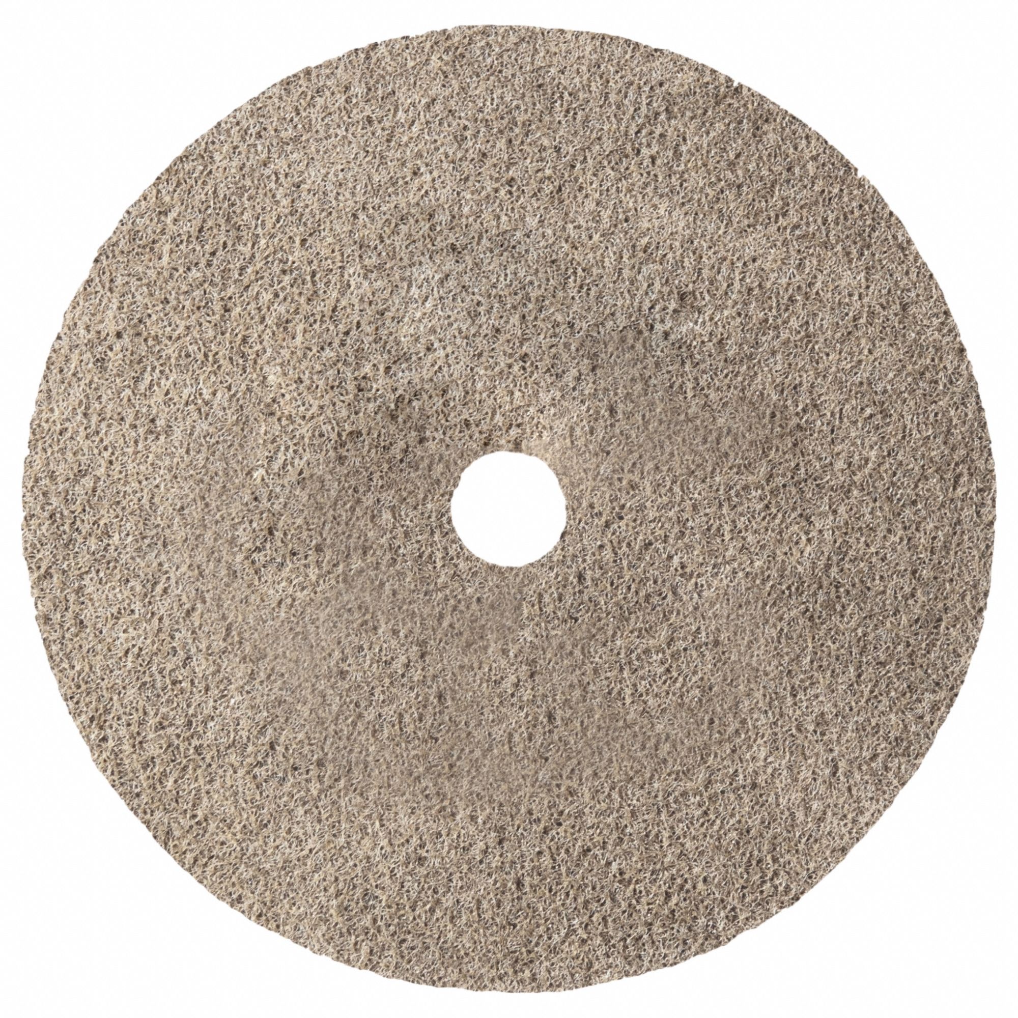 Unitized Non-Woven Wheels: 3 in Dia x 1/4 in W, 3/8 in Arbor Hole, Aluminum Oxide