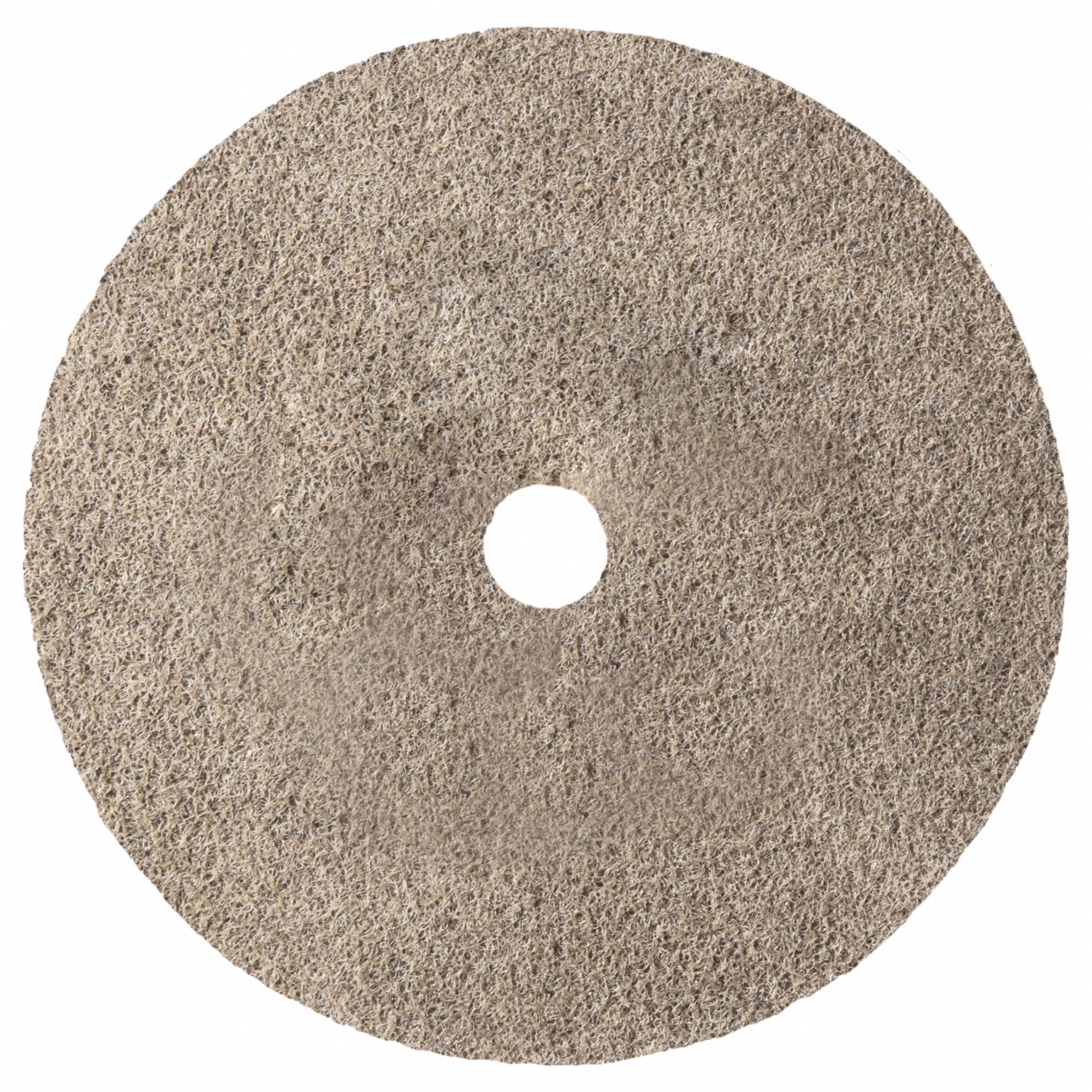 Unitized Non-Woven Wheels: 6 in Dia x 1/8 in W, 1 in Arbor Hole, Aluminum Oxide, ZWEB