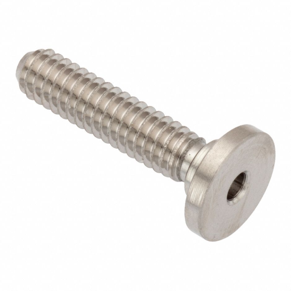 Socket Head Cap Screw: #8-32 Thread Size, 5/8 in Lg, Ultra-Low-Profile Std, Plain, Stainless Steel