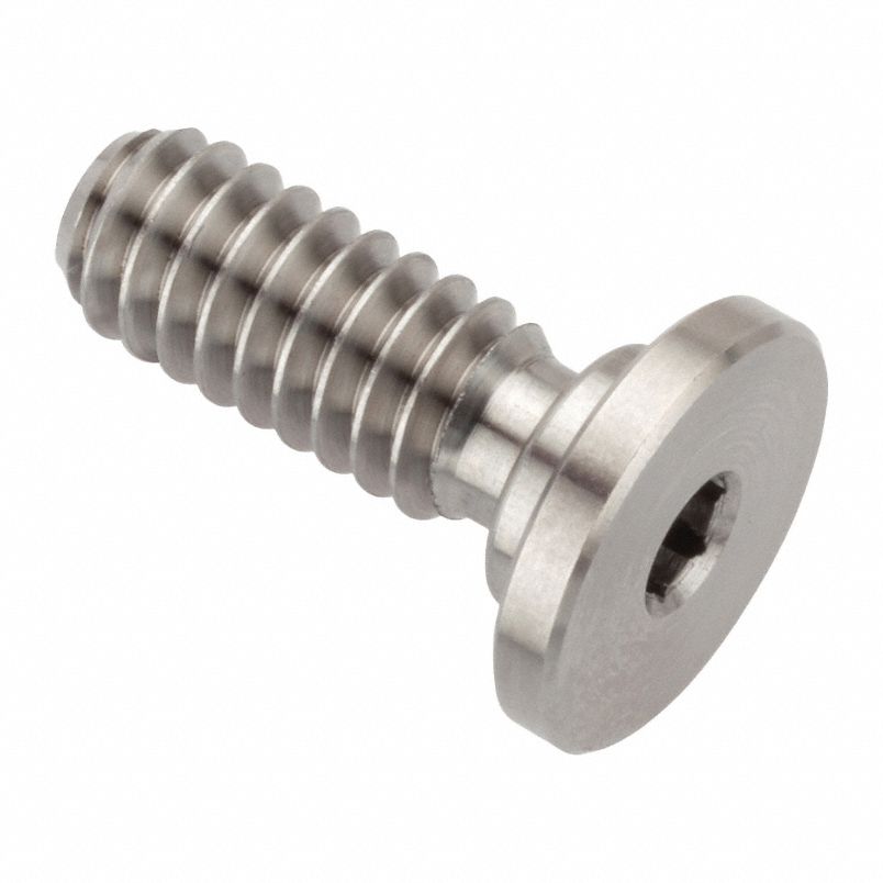 Socket Head Cap Screw: #10-24 Thread Size, 3/8 in Lg, Ultra-Low-Profile Std, Plain, Stainless Steel