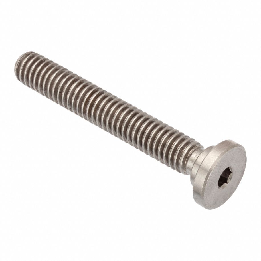 Socket Head Cap Screw: 5/16"-18 Thread Size, 2 in Lg, Ultra-Low-Profile Std, Plain, Stainless Steel