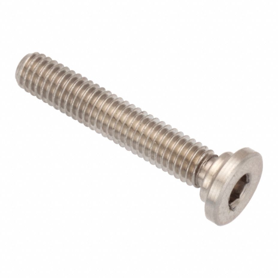Socket Head Cap Screw: M3x0.50 Thread Size, 16 mm Lg, Ultra-Low-Profile Std, Plain, Stainless Steel