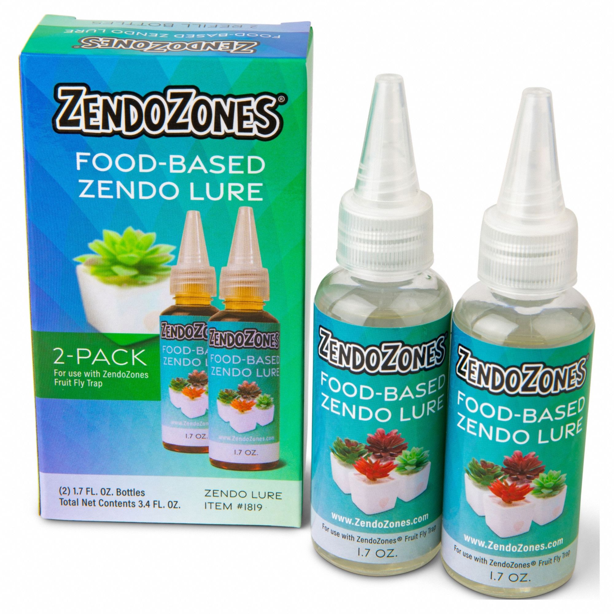 ZENDOZONES, For Use On Flying Insects, Bait Box Trap, Fruit Fly Trap