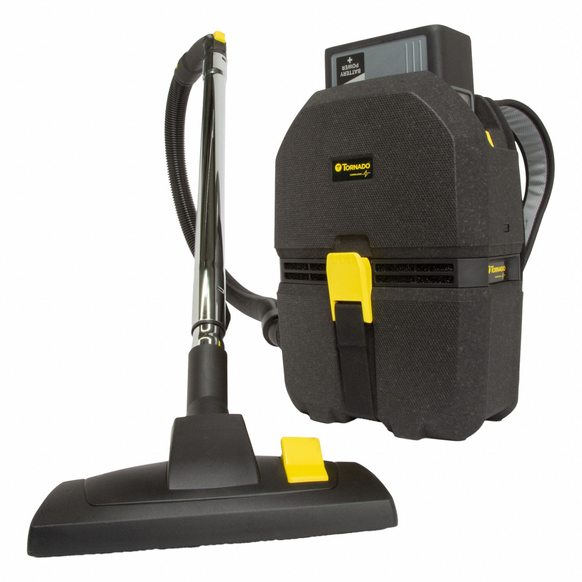 Backpack Vacuum: 75 cfm Air Flow, 7.3 lb Wt, 65 dB Sound Level, 3/4 gal Vacuum Capacity, Bag