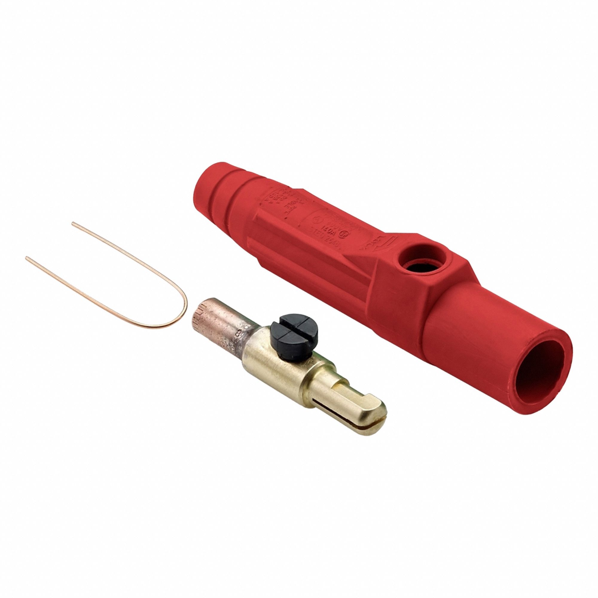 Male Plug: Male Plug, 140 A, Red