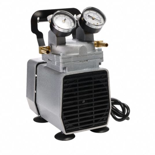 GAST, 1/8 hp, 220/240V AC, Compressor/Vacuum Pump - 33K714|DOA-P504-BN ...